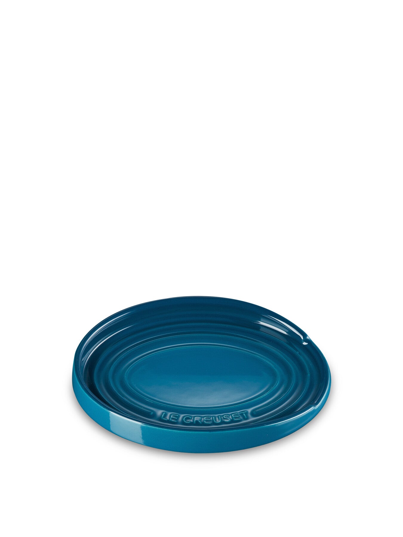 Oval Spoon Rest Blue