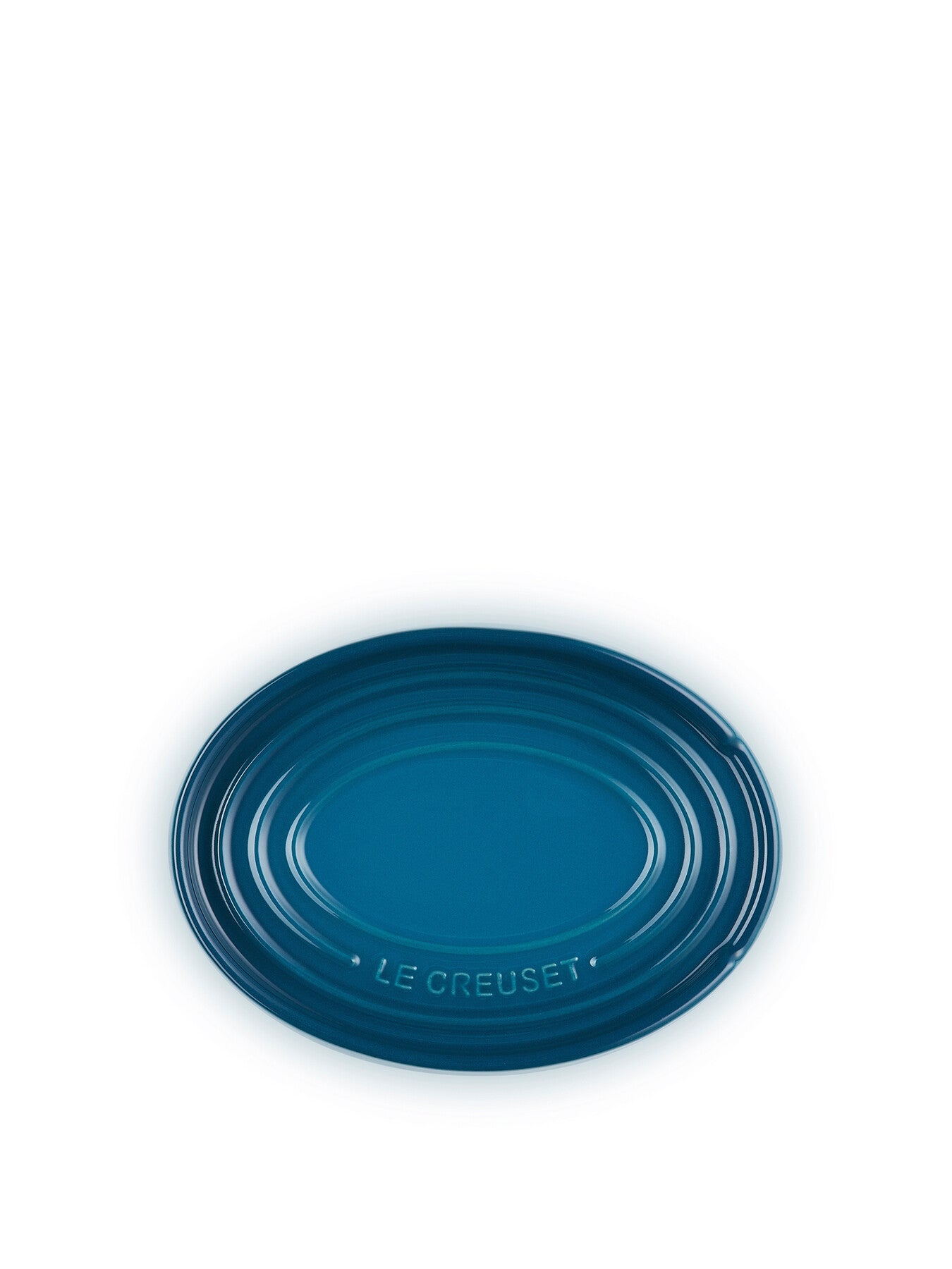 Oval Spoon Rest Blue