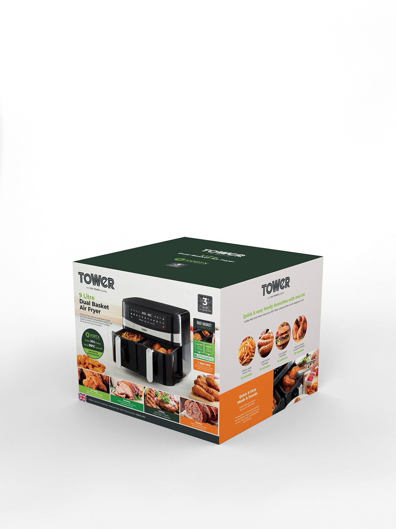 Air Fryer Dual Basket 9L