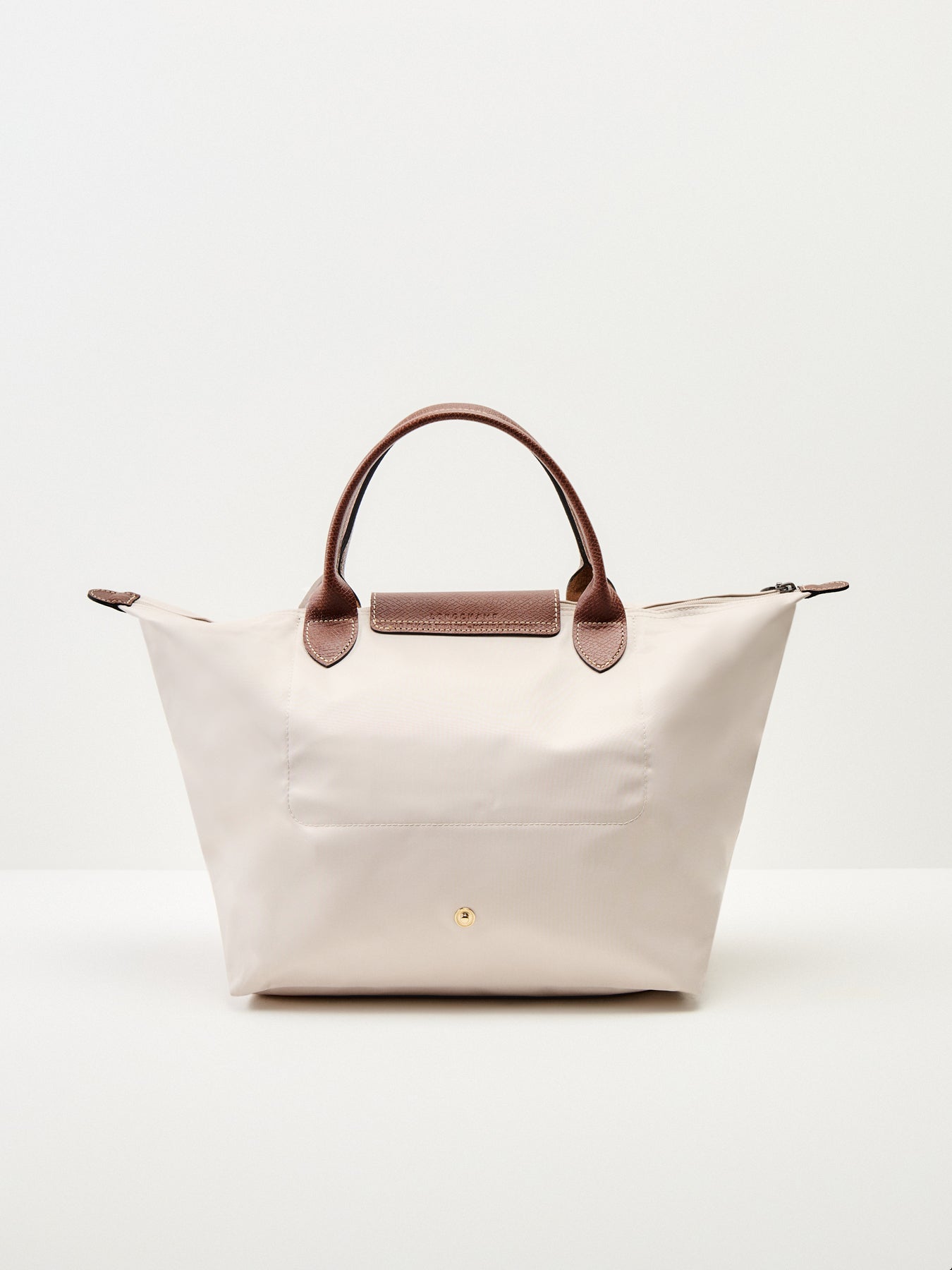 Le Pliage Original Medium Handbag Paper Recycled Canvas