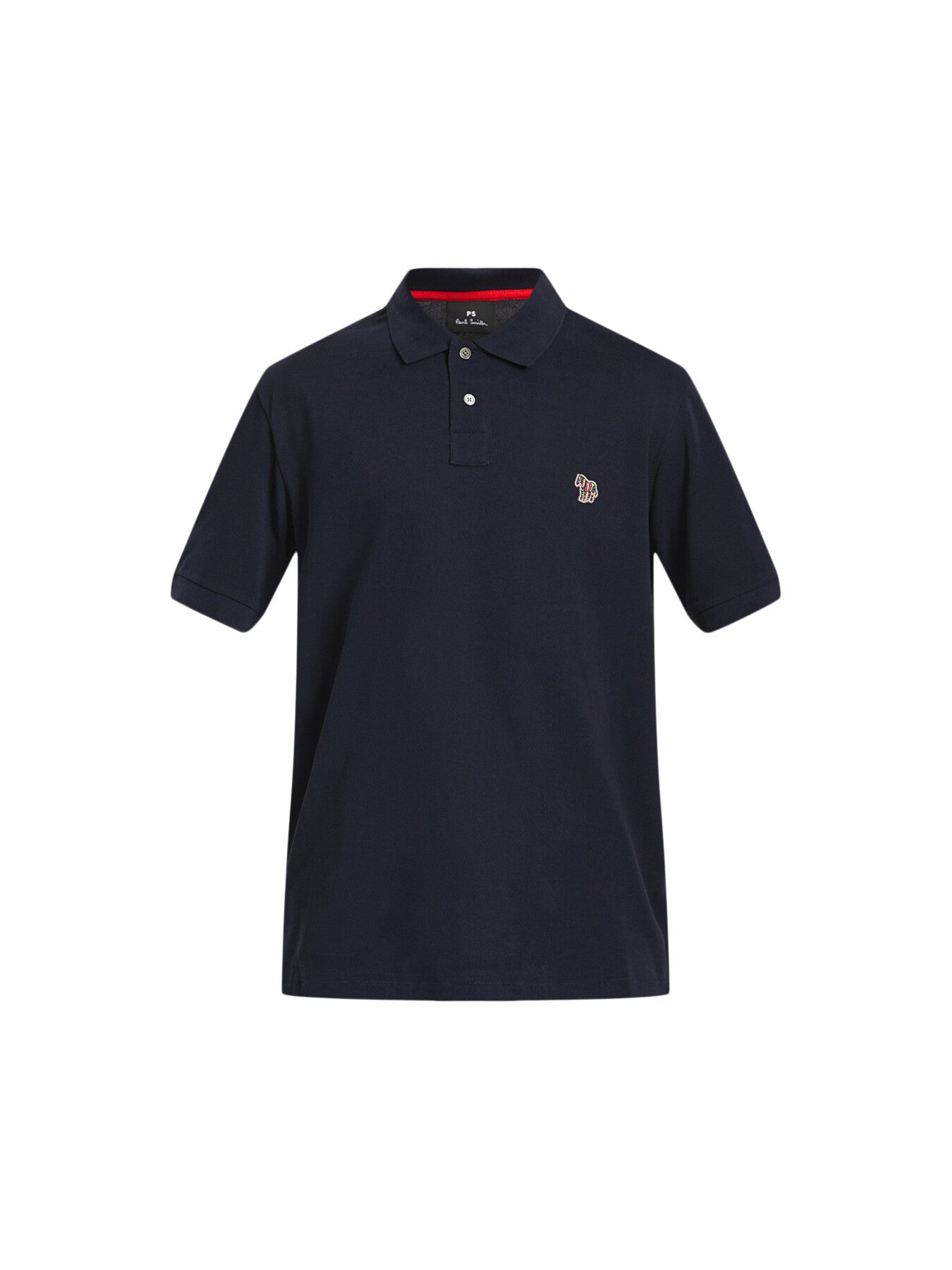 Mens Reg Fit Short Sleeve Polo Shirt Zebra