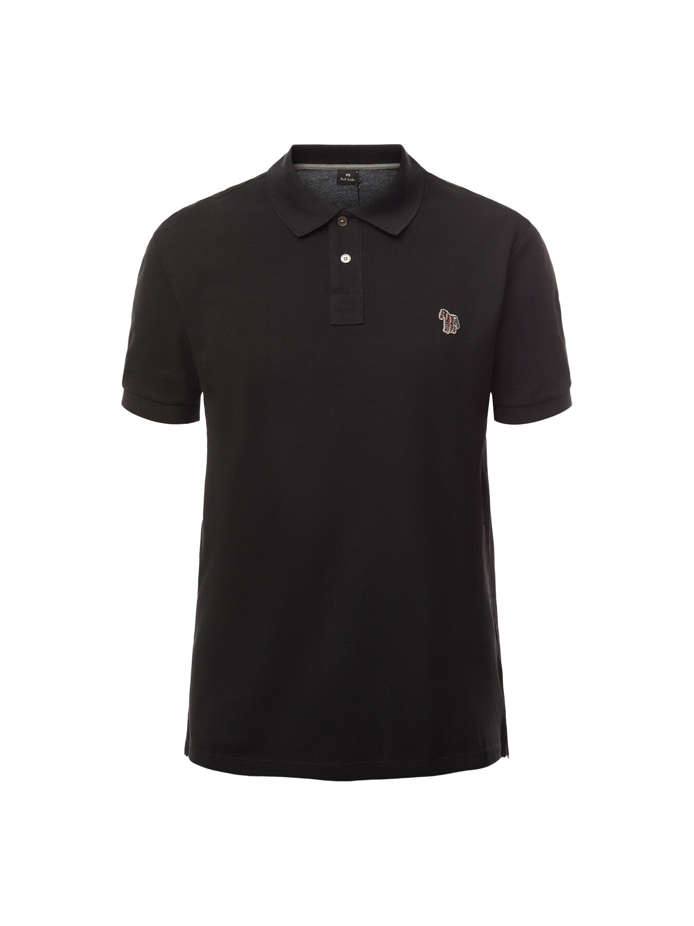 Mens Reg Fit Short Sleeve Polo Shirt Zebra