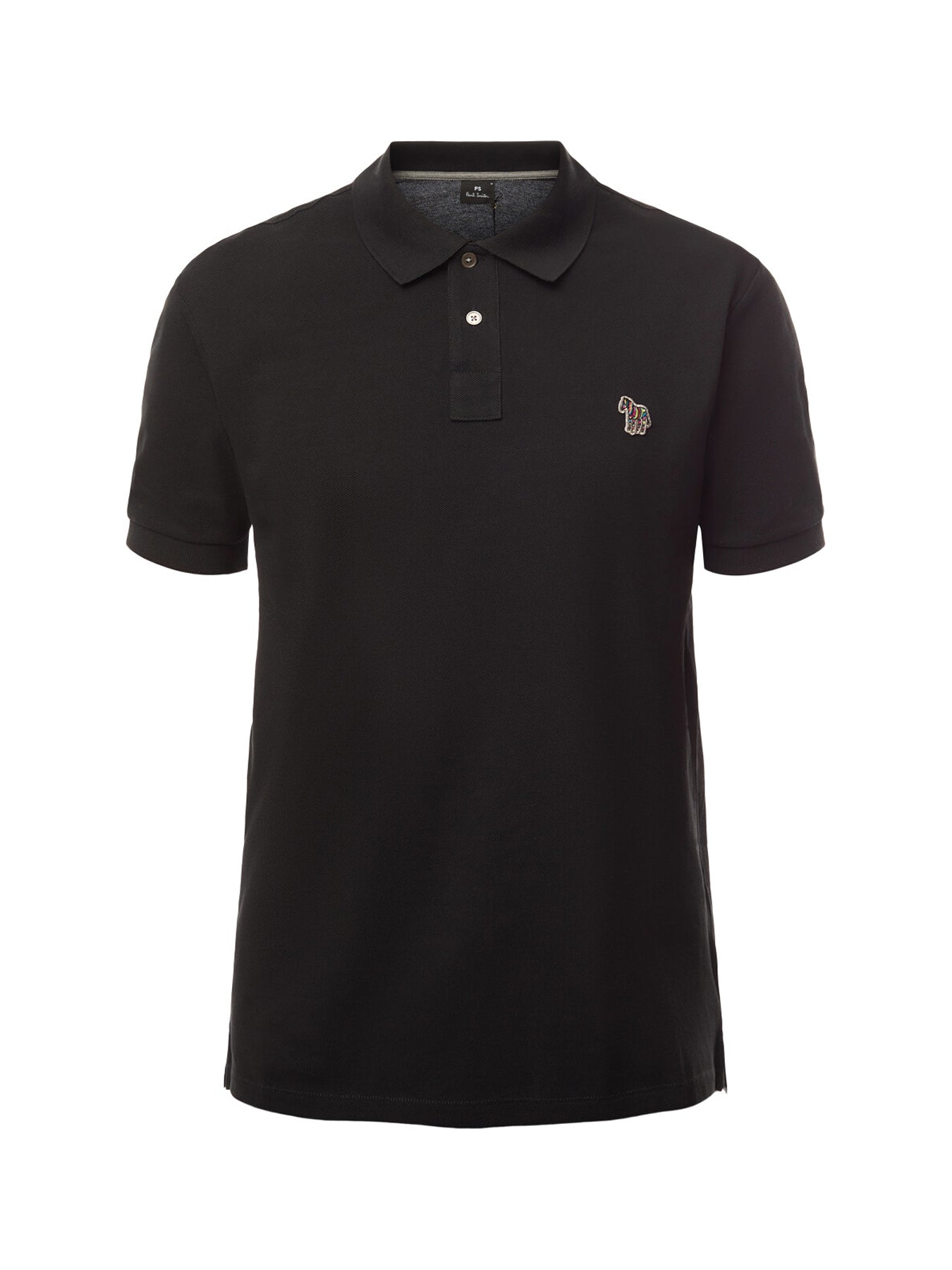 Mens Reg Fit Short Sleeve Polo Shirt Zebra