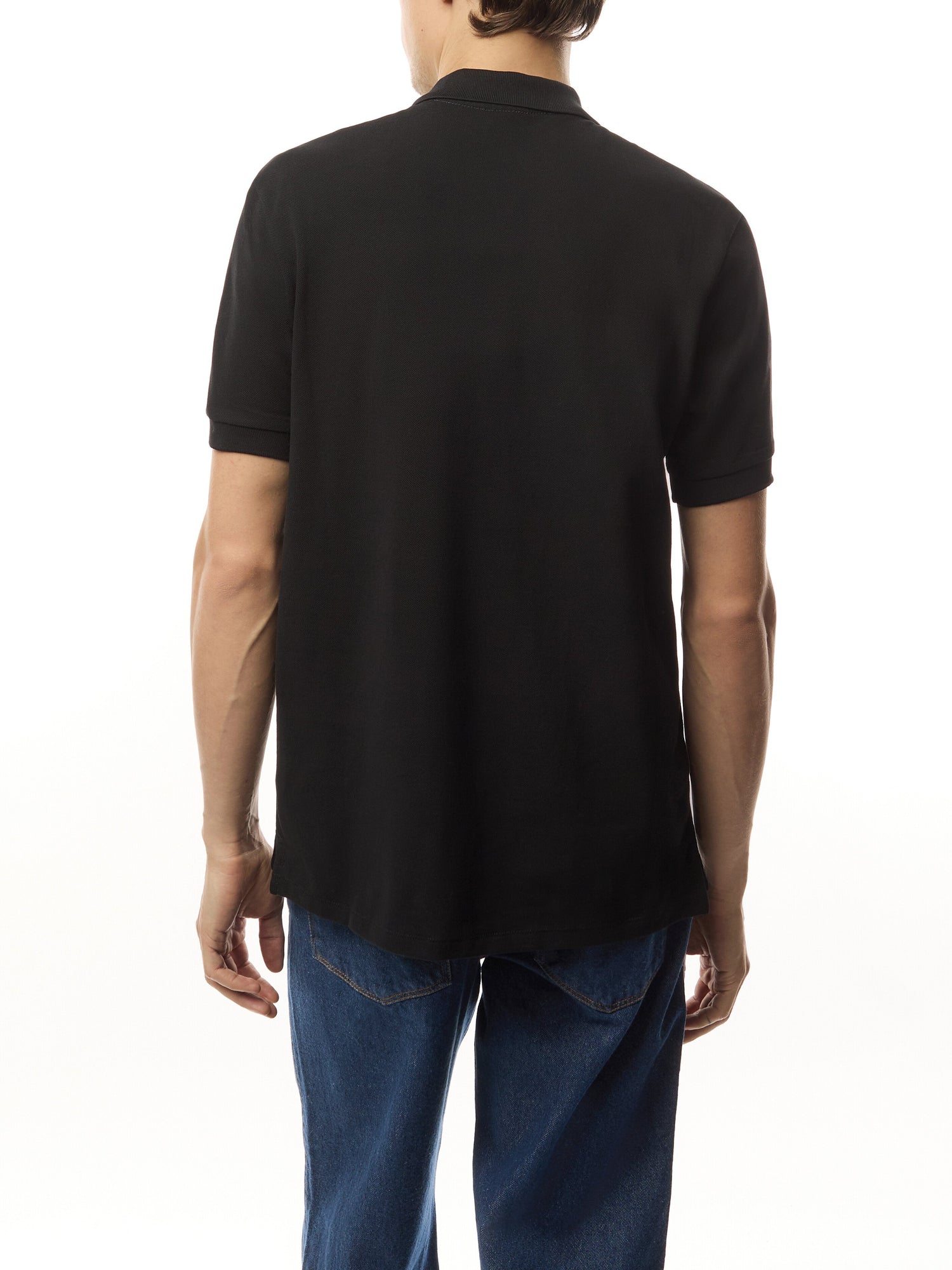 Mens Reg Fit Short Sleeve Polo Shirt Zebra