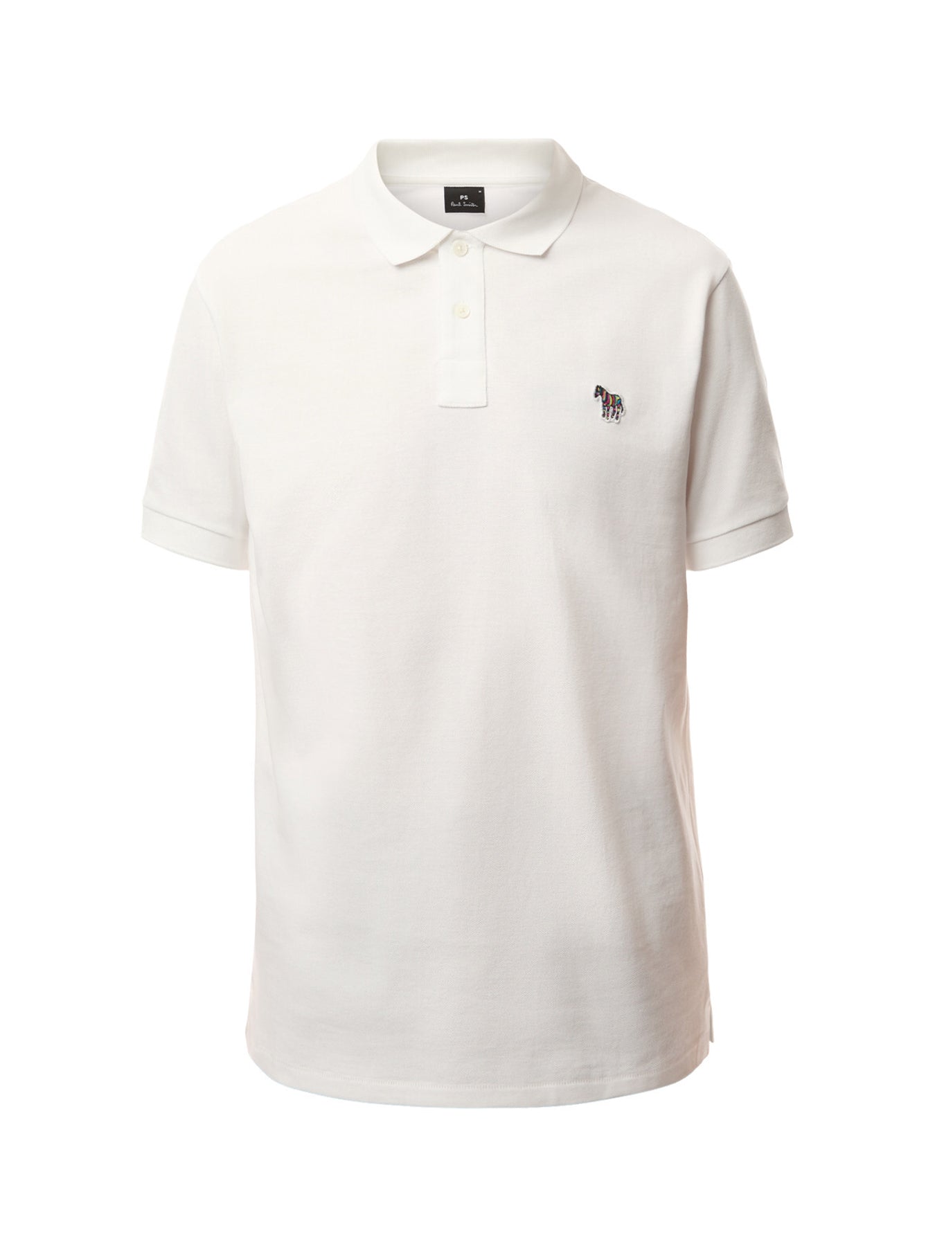 Mens Reg Fit Short Sleeve Polo Shirt Zebra