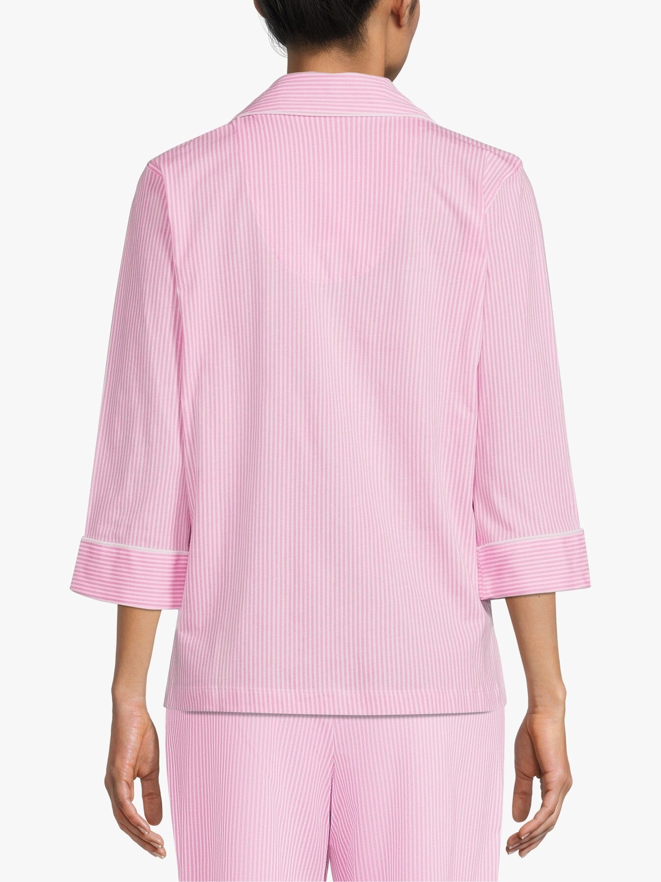 Bigham Knits Knotch Collar PJ Set