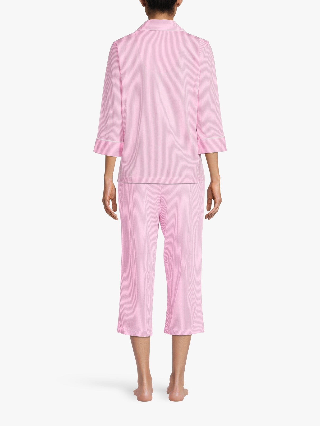 Bigham Knits Knotch Collar PJ Set