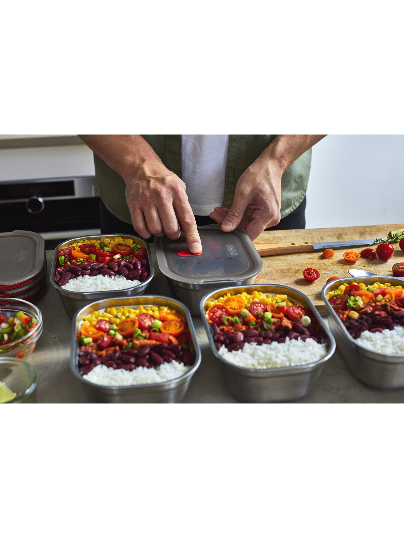 Multi Function Small Rectangular Food Box