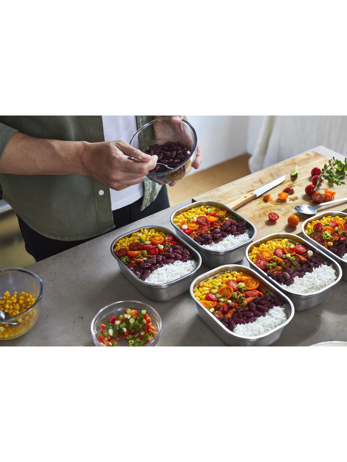 Multi Function Medium Rectangular Food Box