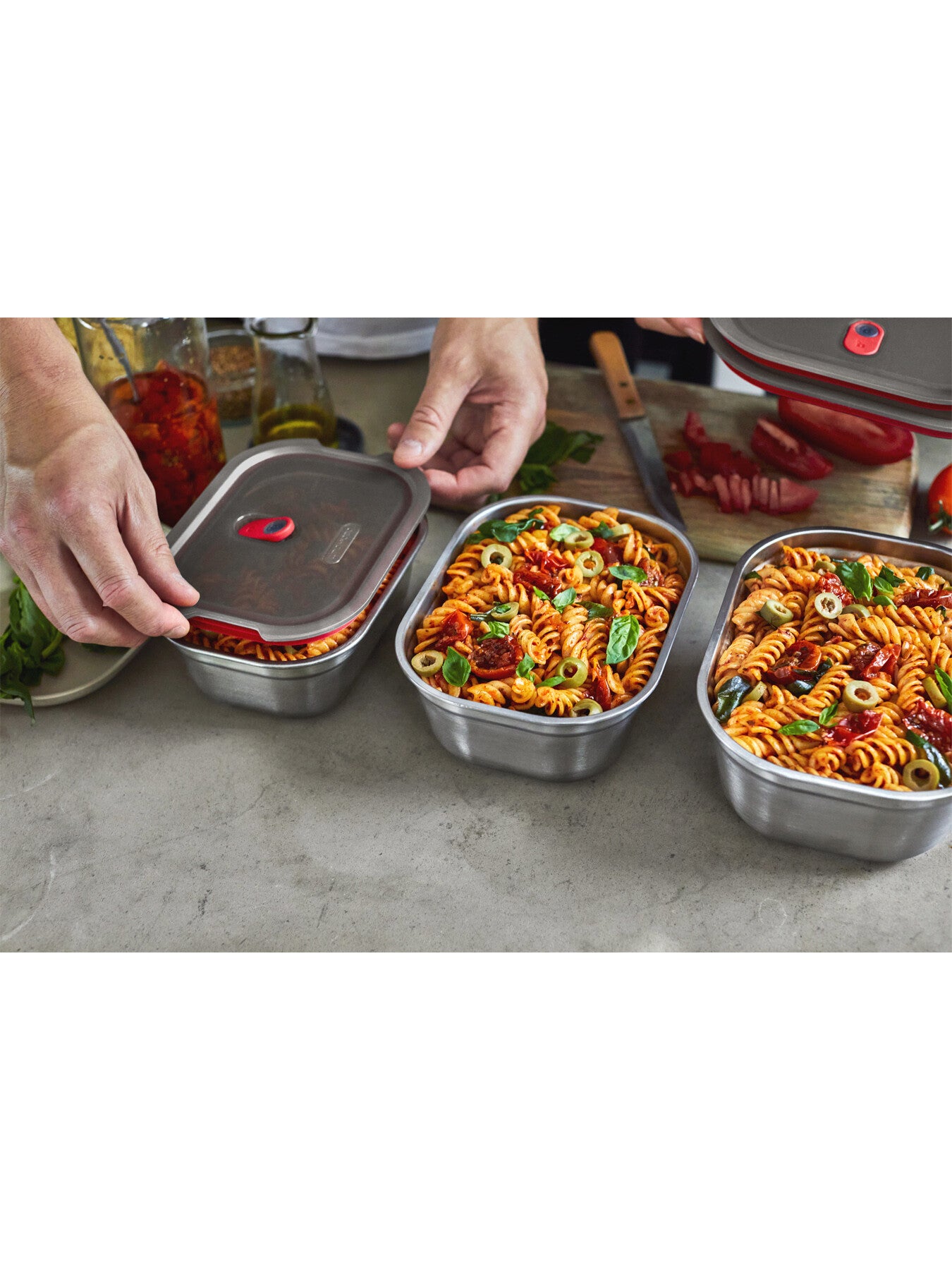 Multi Function Large Rectangular Food Box