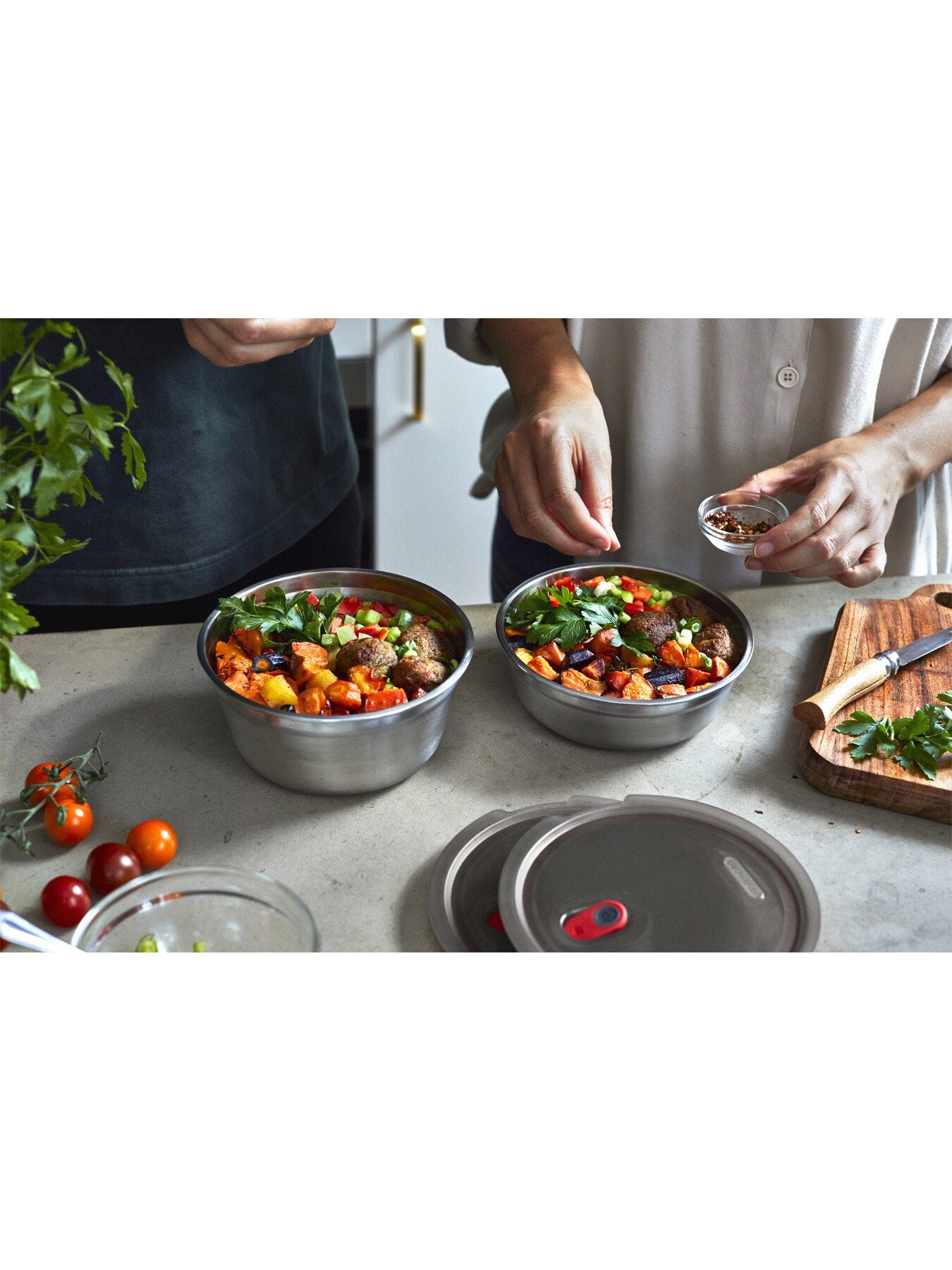 Multi Function Large Round Food Box