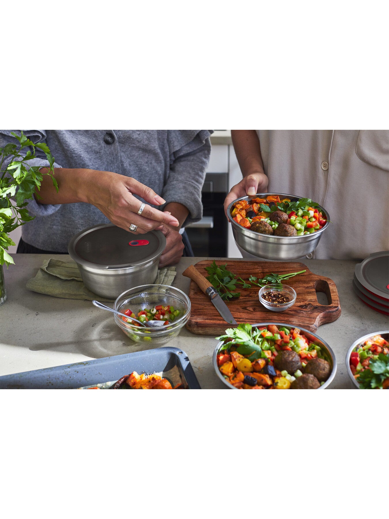 Multi Function Large Round Food Box