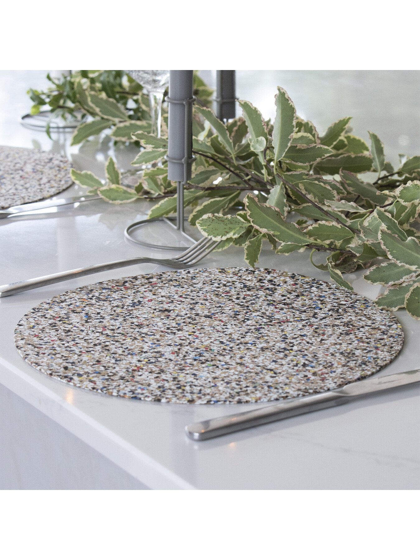 Beach Clean Round Placemat Set of 4