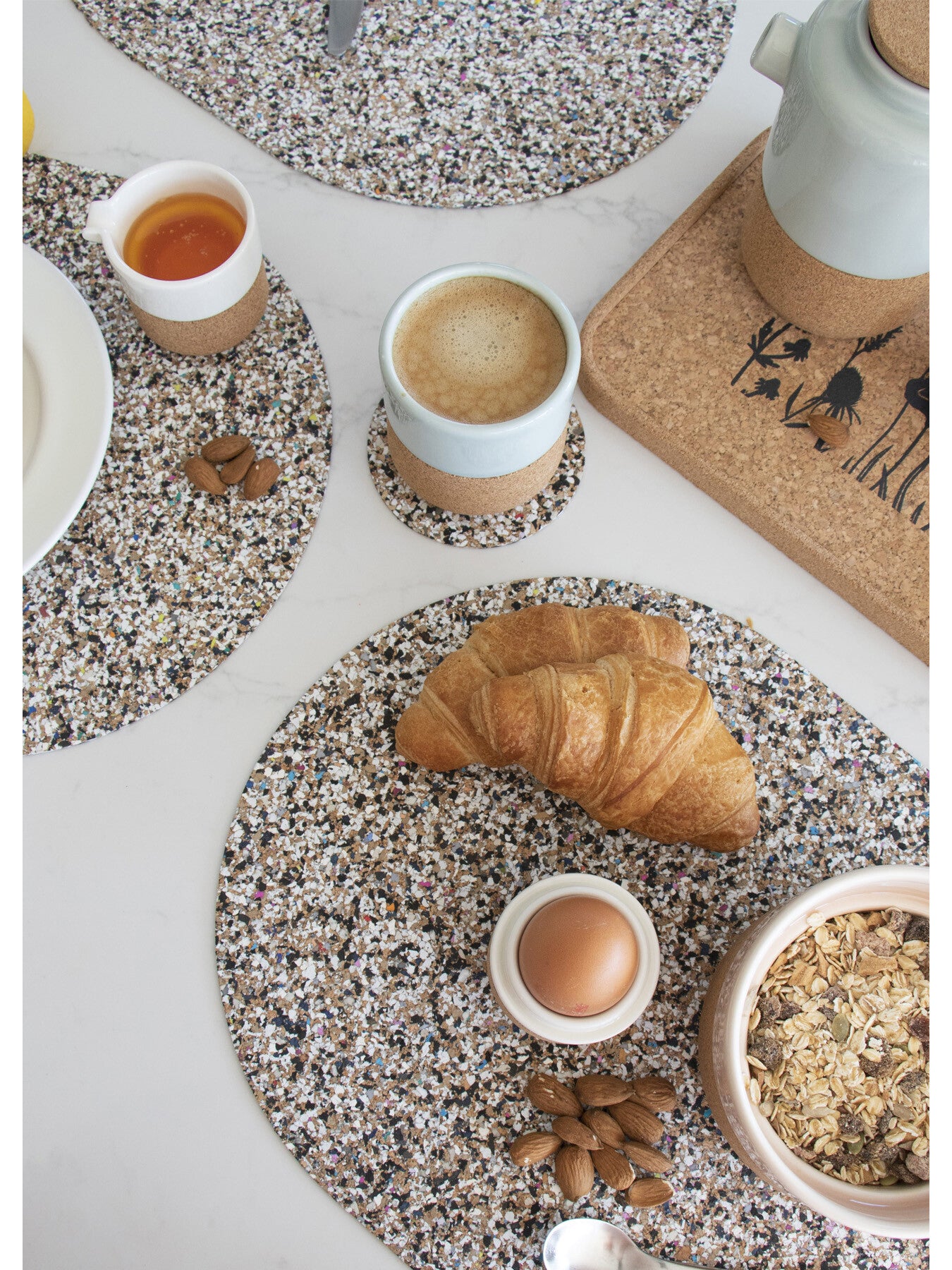 Beach Clean Oval Placemat Set of 4