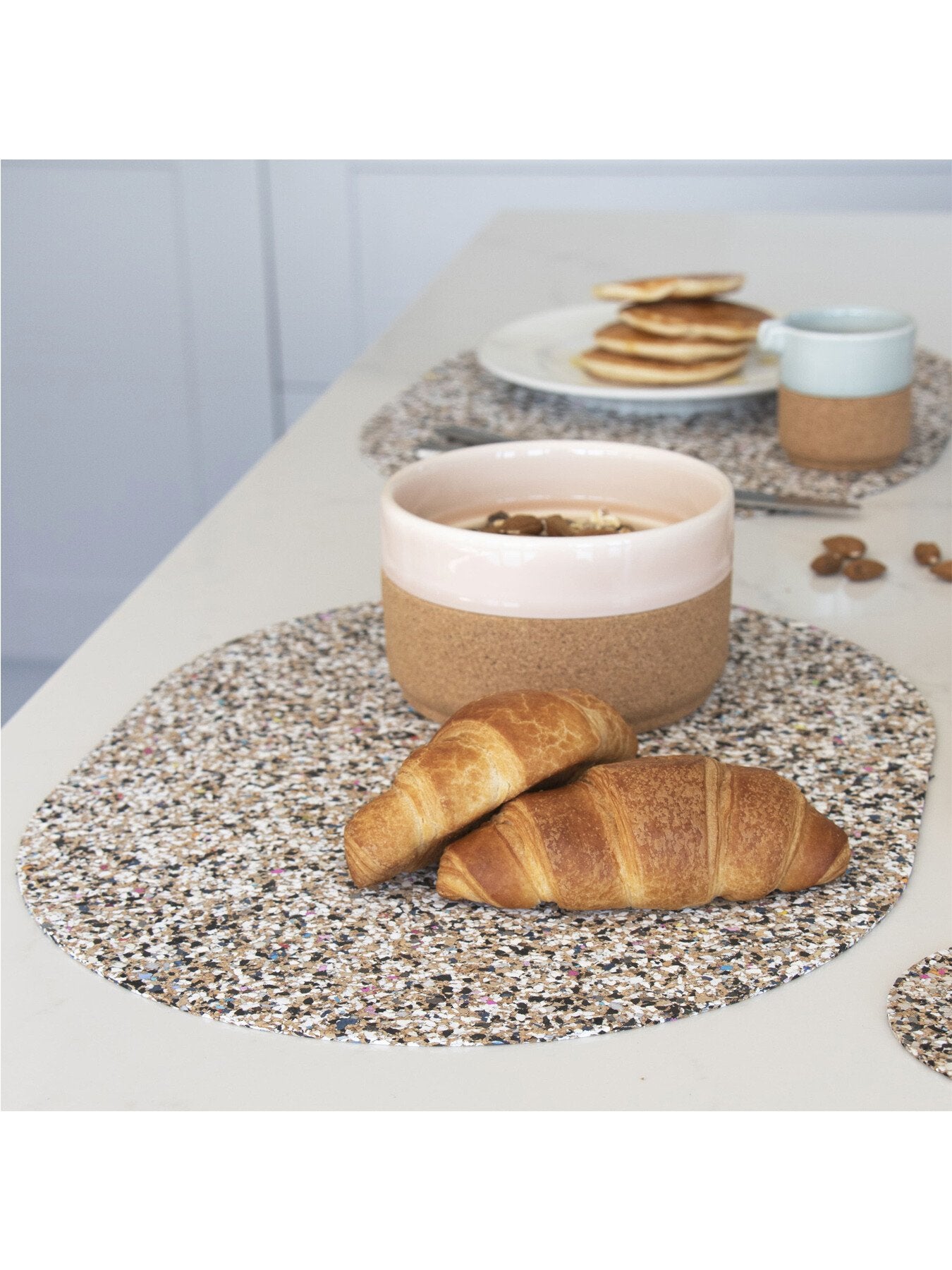 Beach Clean Oval Placemat Set of 4