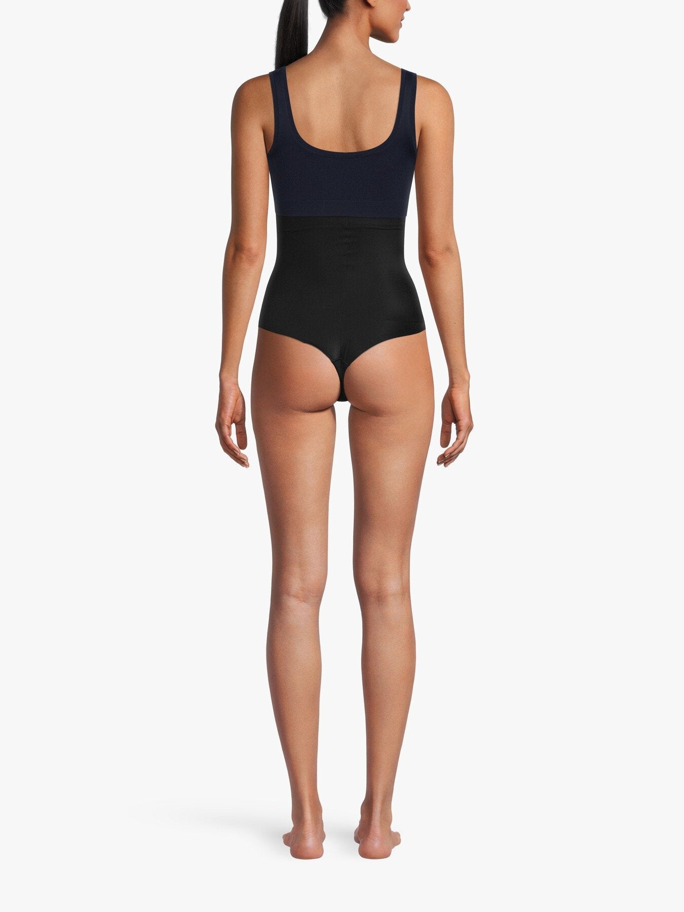 Suit Your Fancy High Waisted Thong