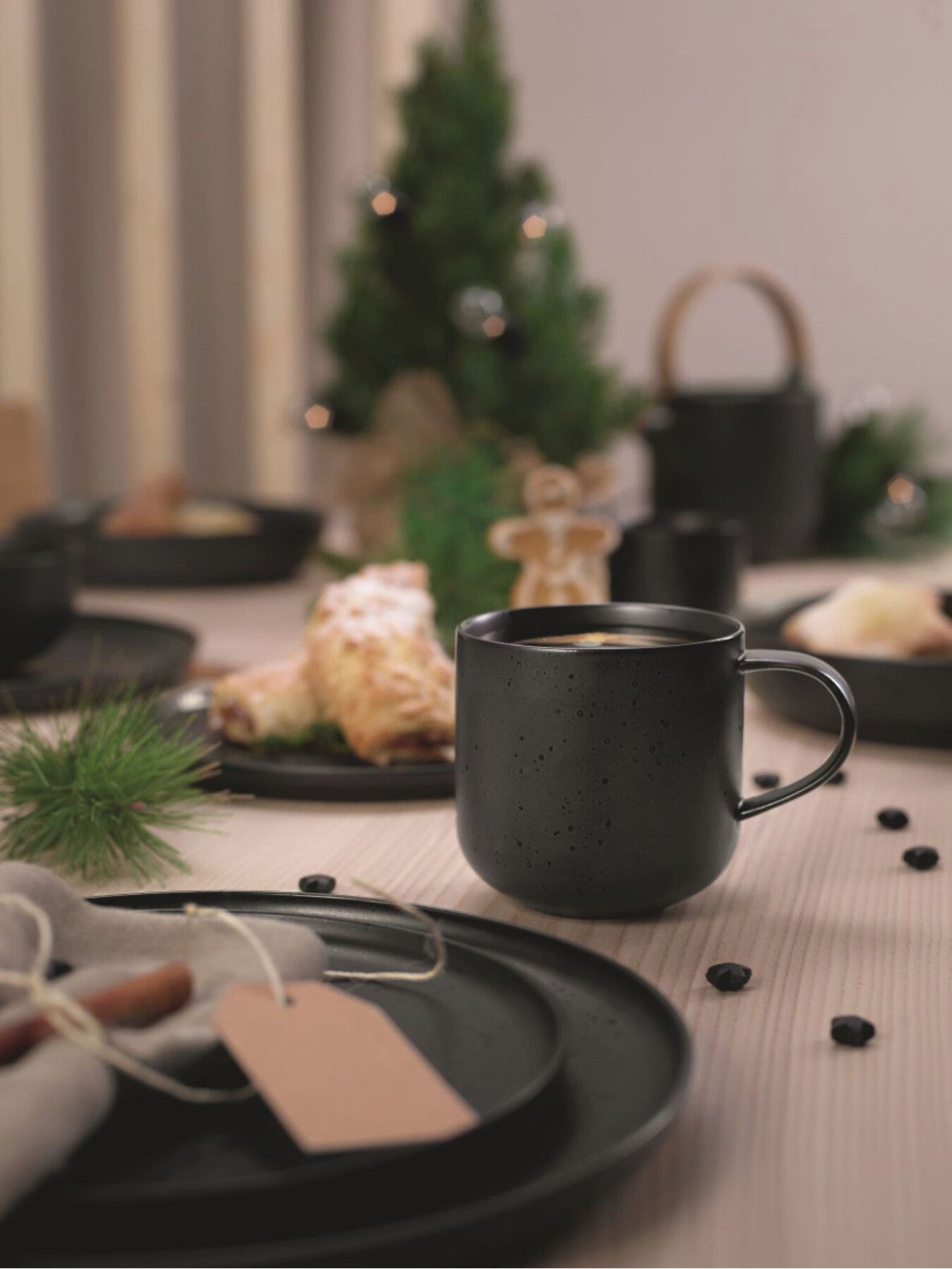 Coppa Kuro Mug with Handle