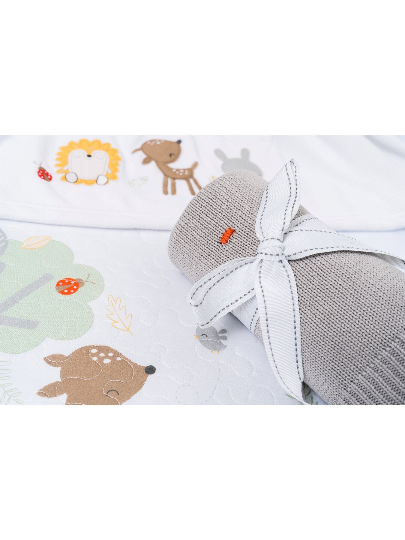 Treetops Knitted Blanket