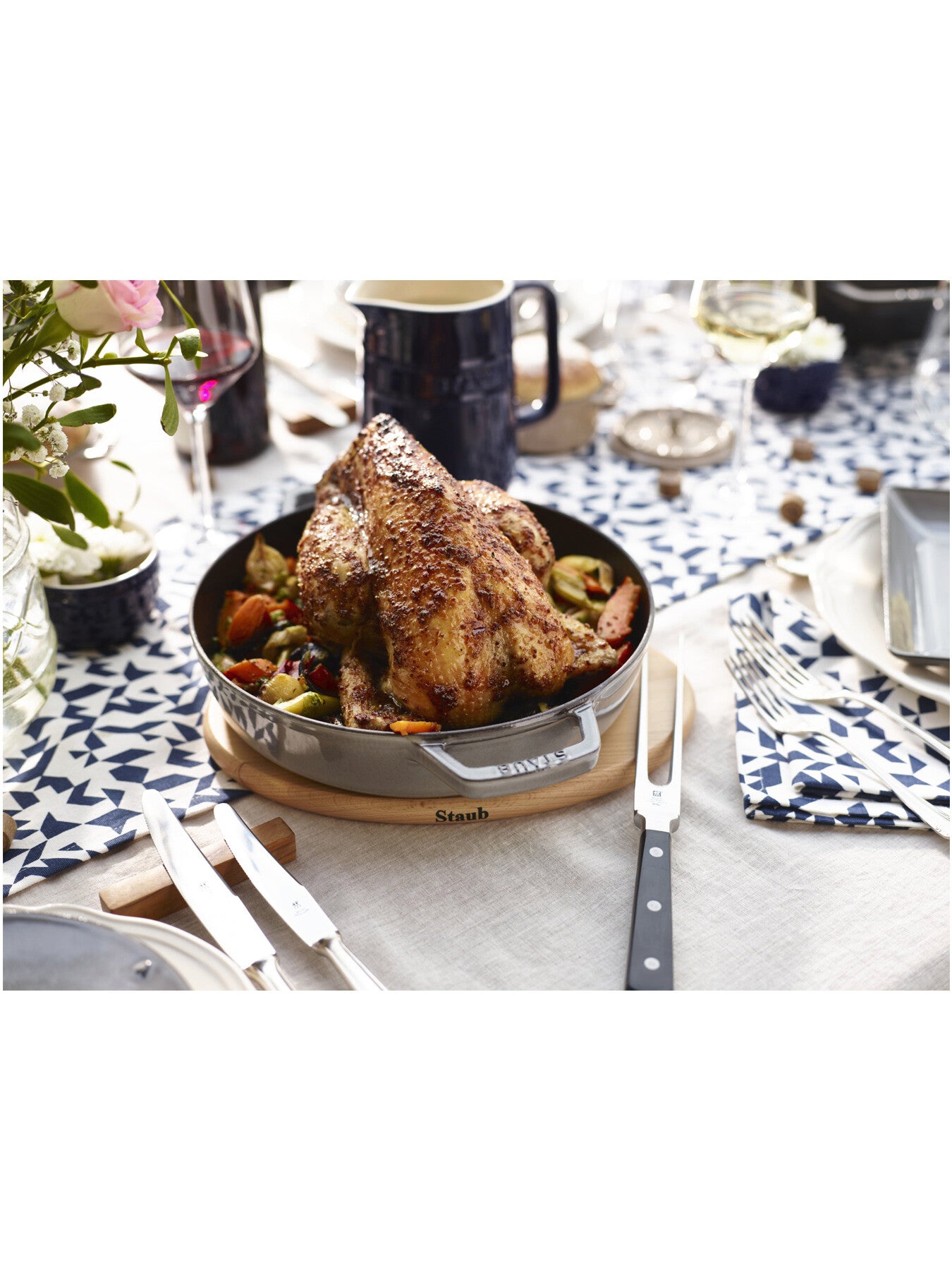 Oval Beech Magnetic Trivet