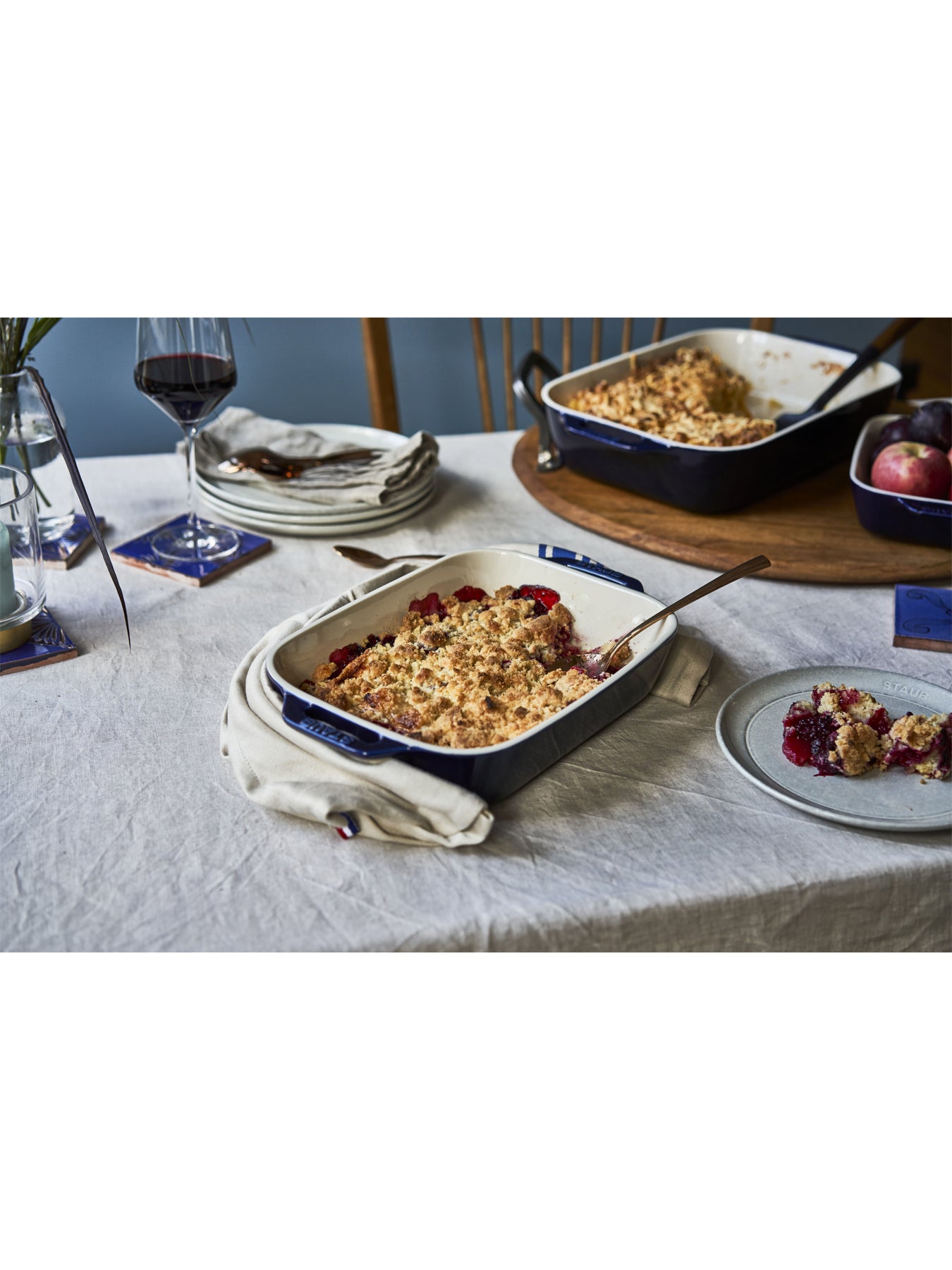 Oven Dish Dark Blue 4.5L