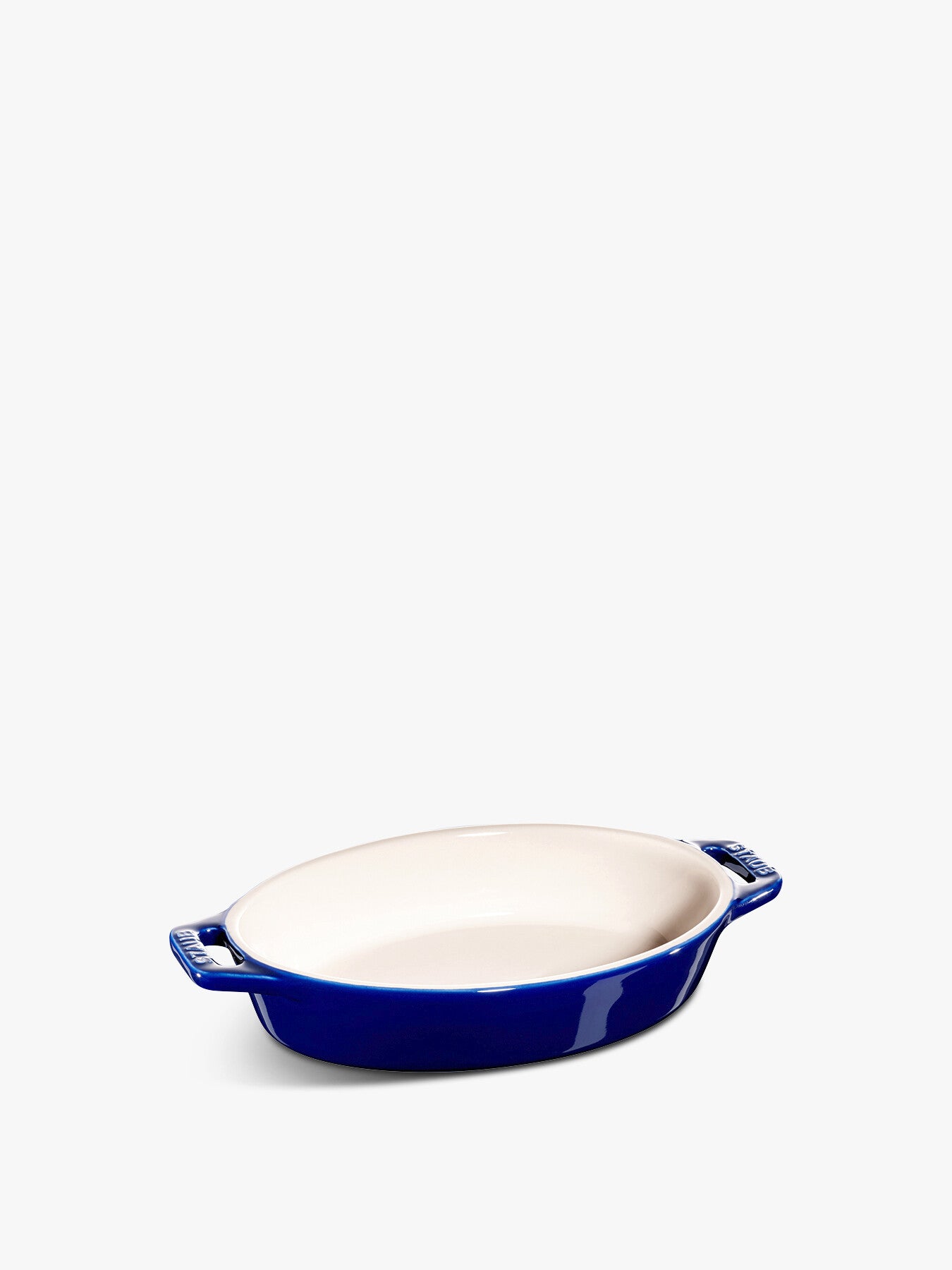 Oval Oven Dish Dark Blue