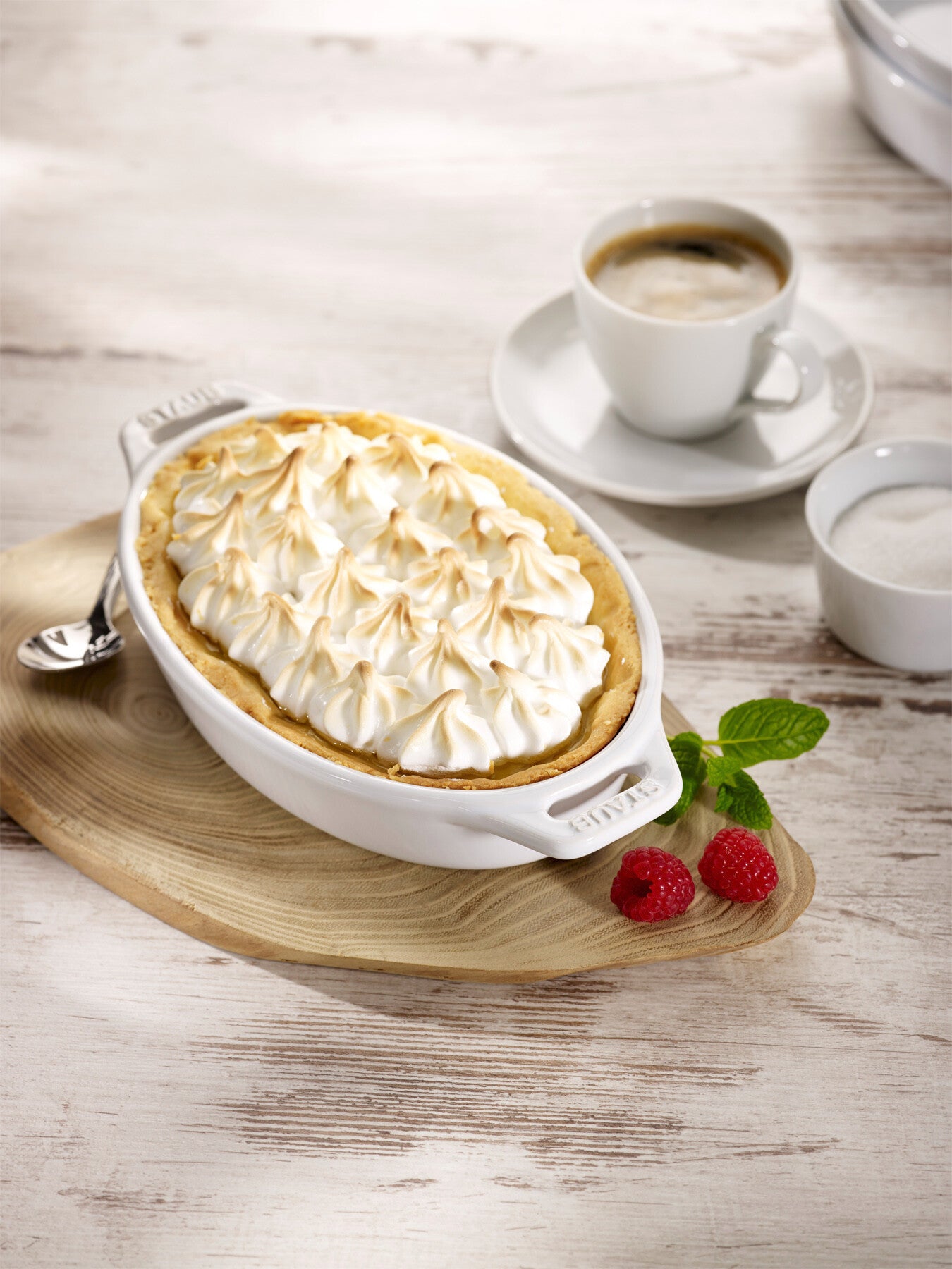 Oval Oven Dish White