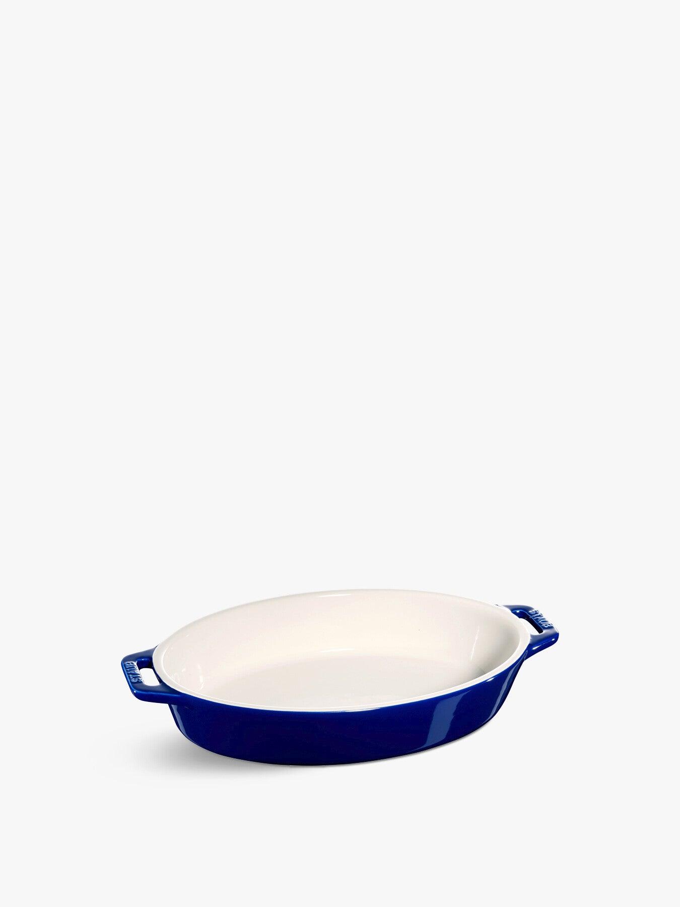 Oval Oven Dish Dark Blue