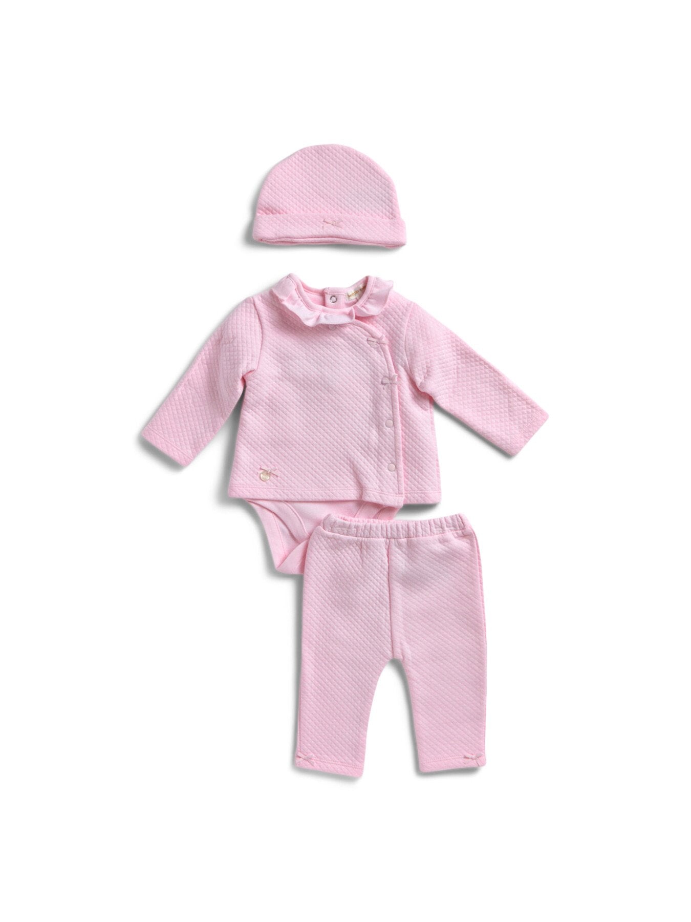 Quilted 3pc Set and Hat set