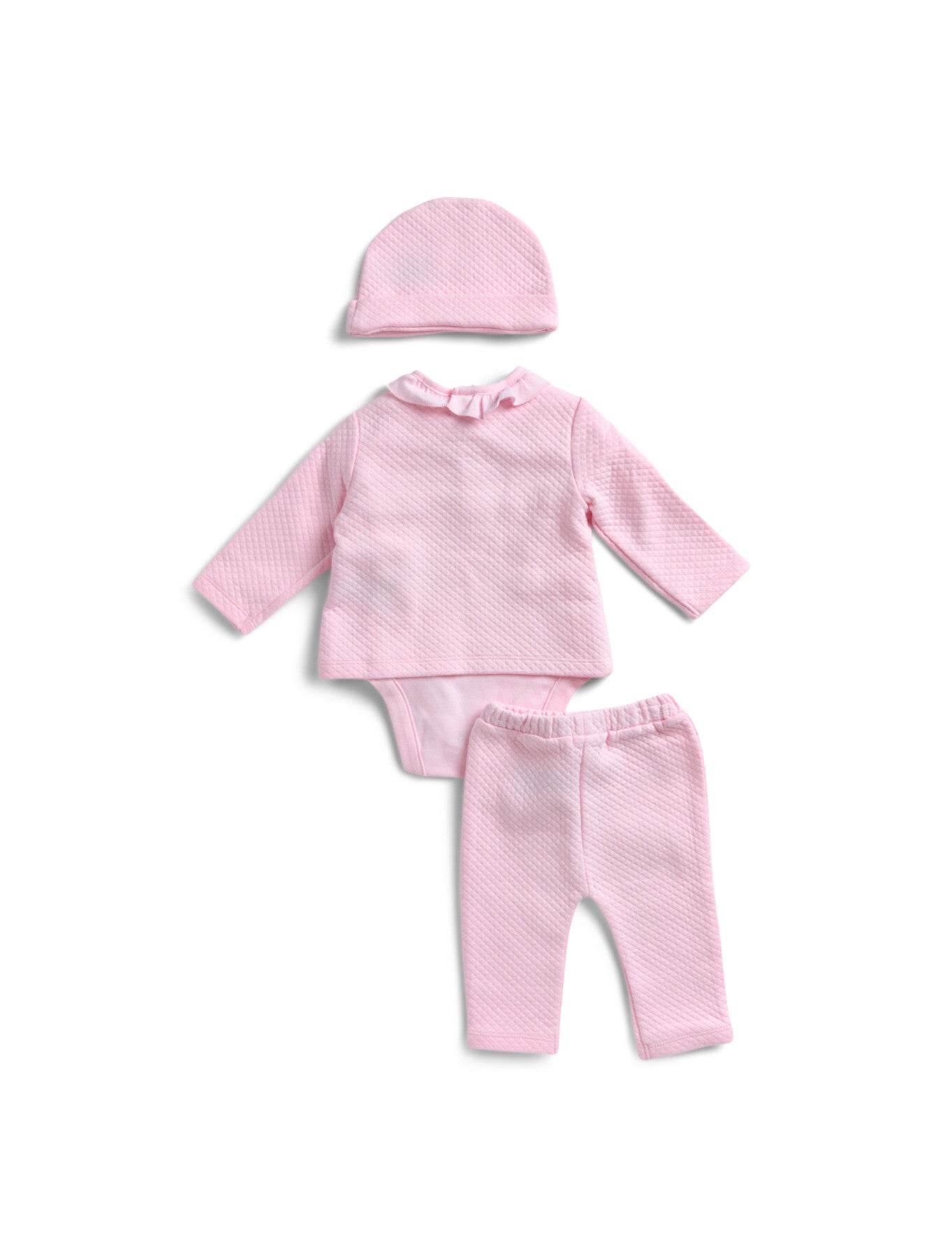 Quilted 3pc Set and Hat set