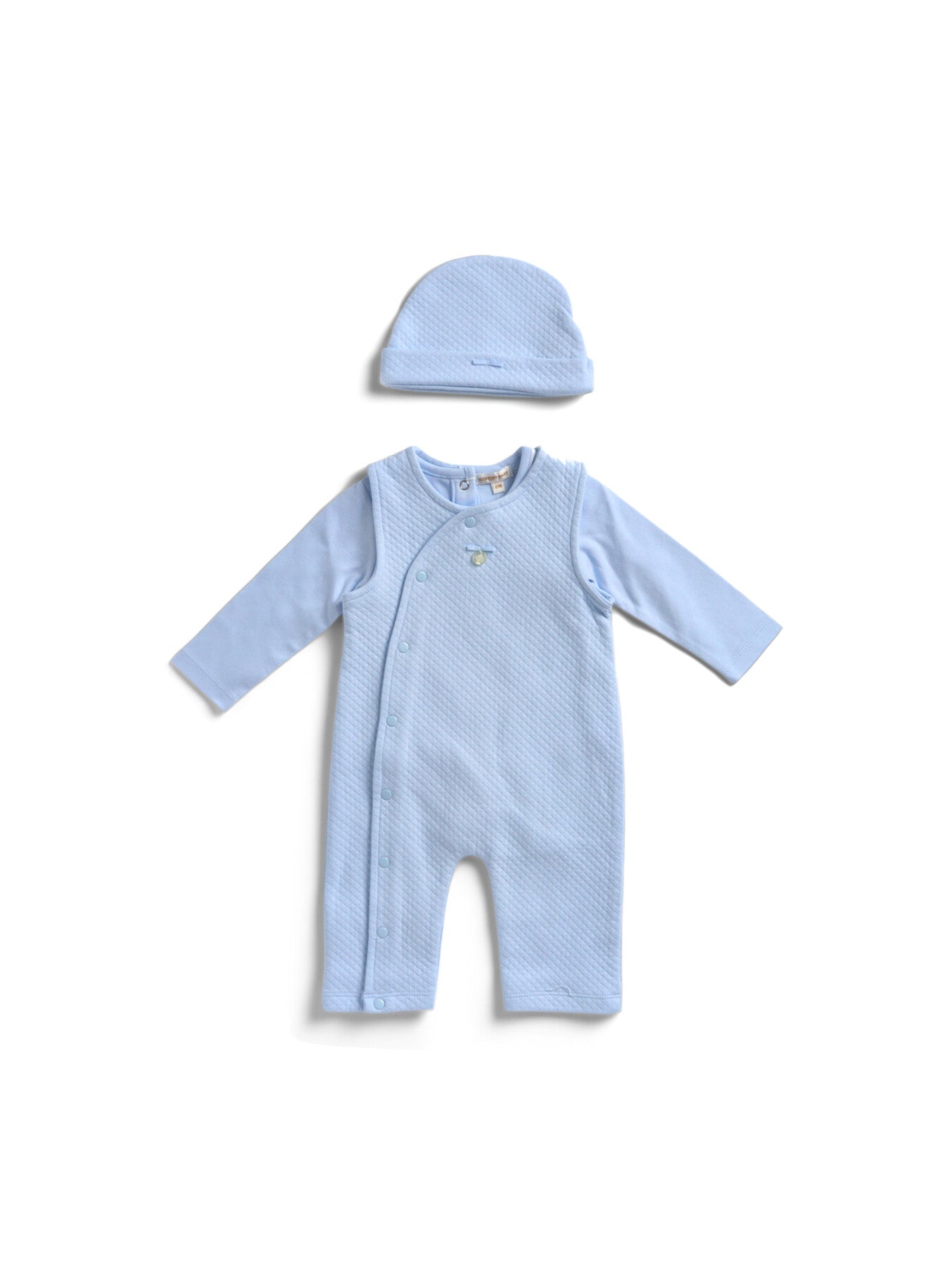 Quilted Body Dungaree and Hat