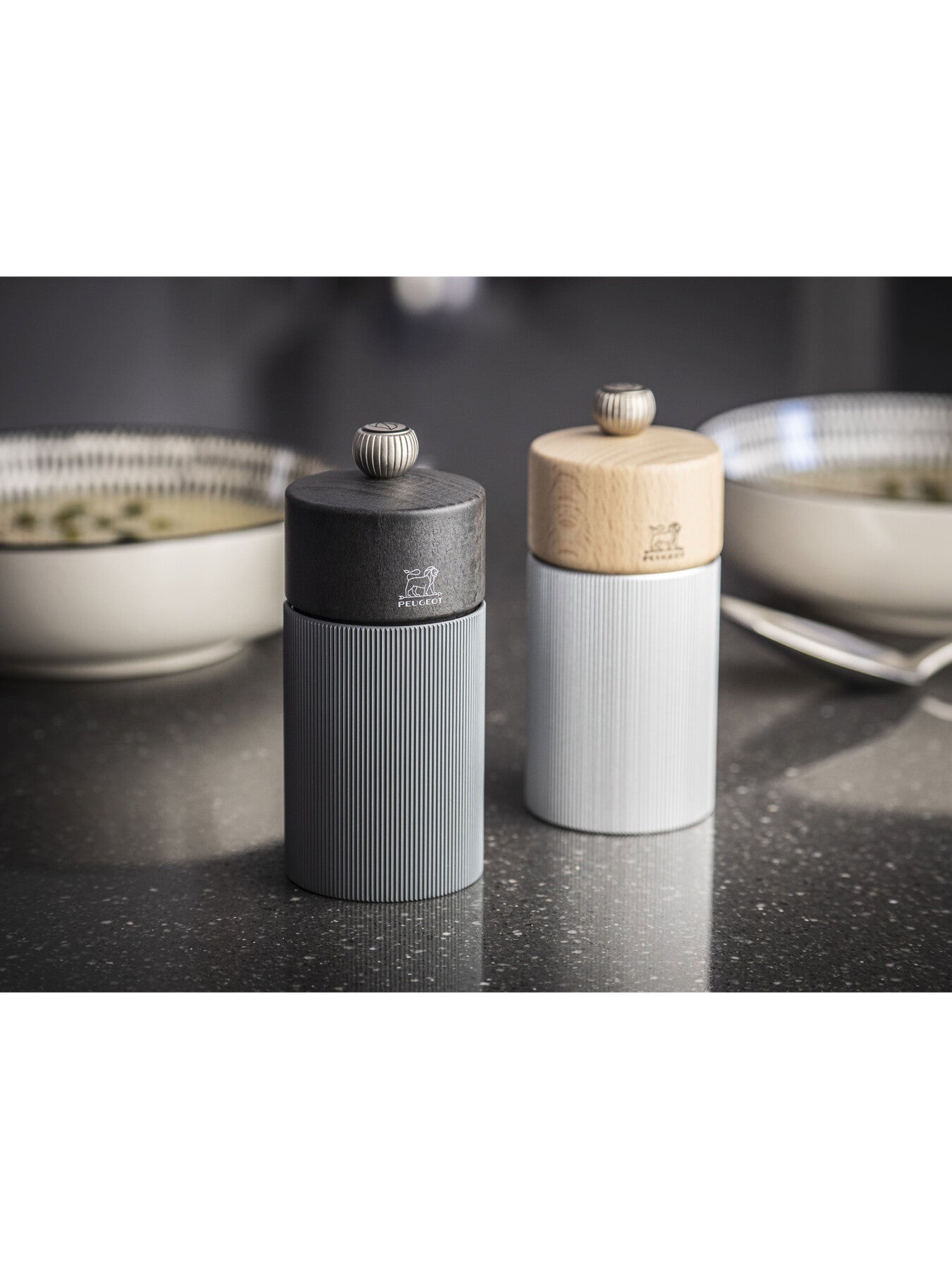 Line Aluminium Pepper Mill
