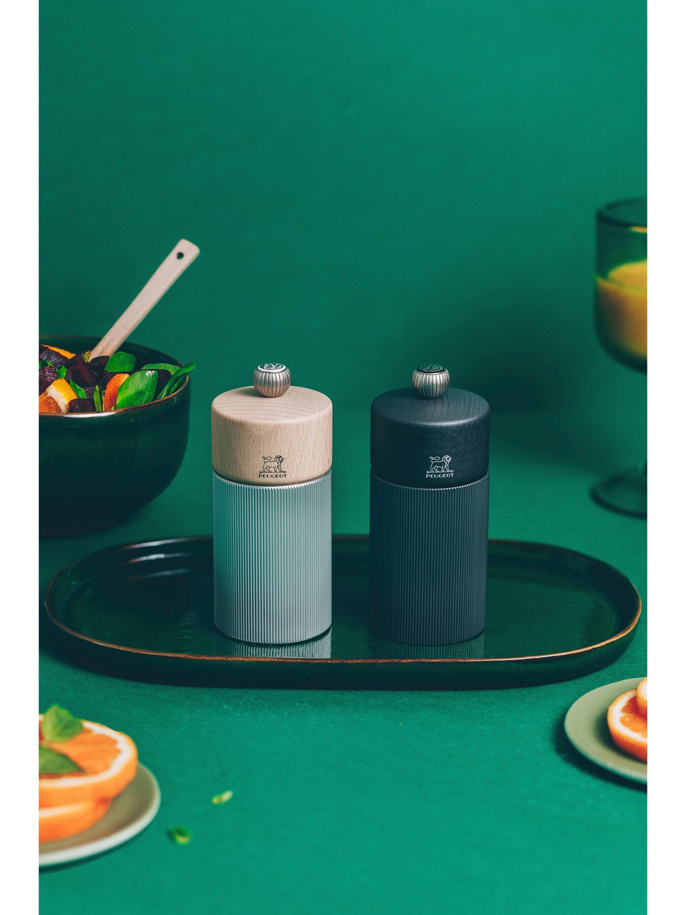 Line Aluminium Pepper Mill