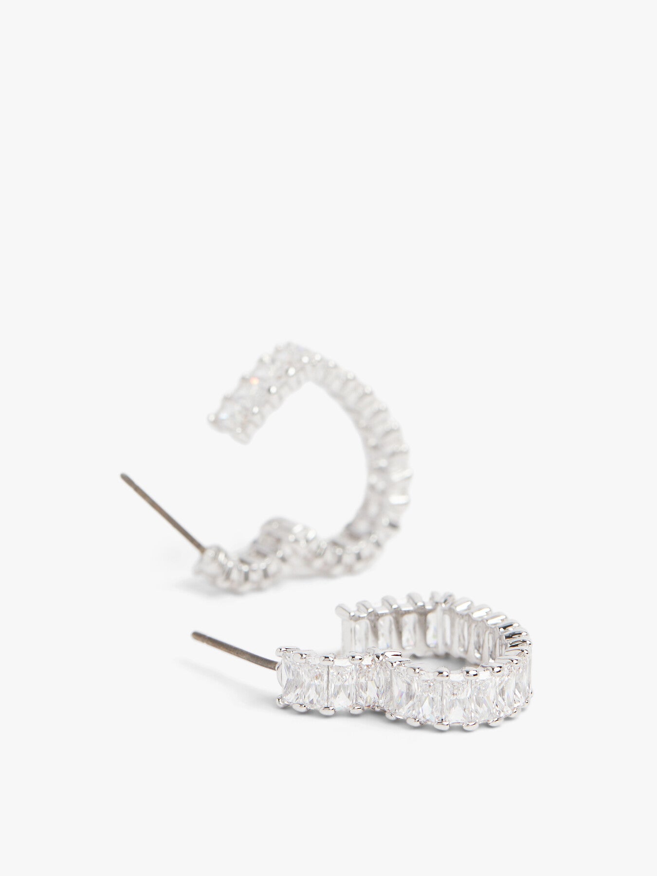 Matrix Hoop Earrings