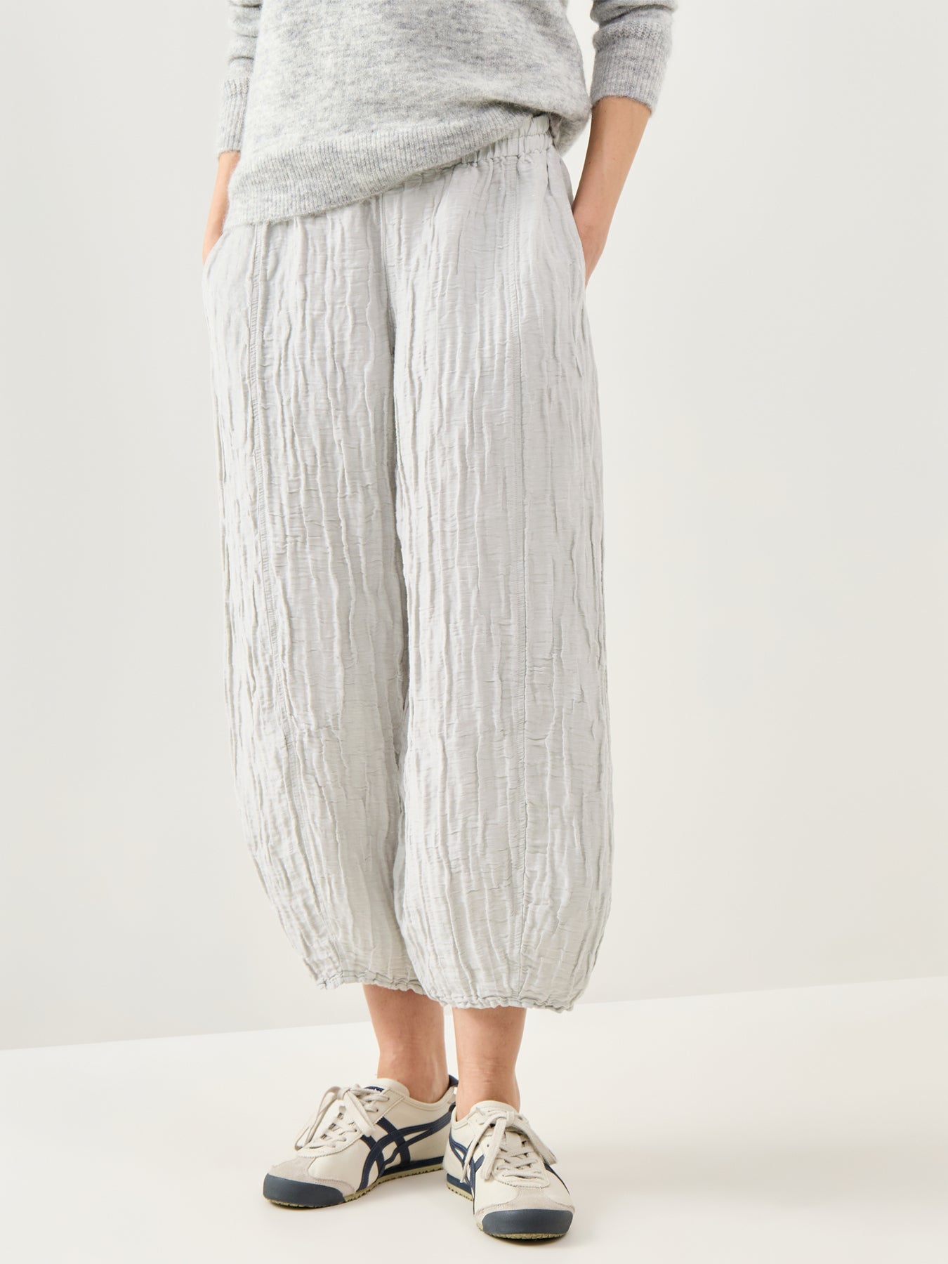 Trousers Cream Gray