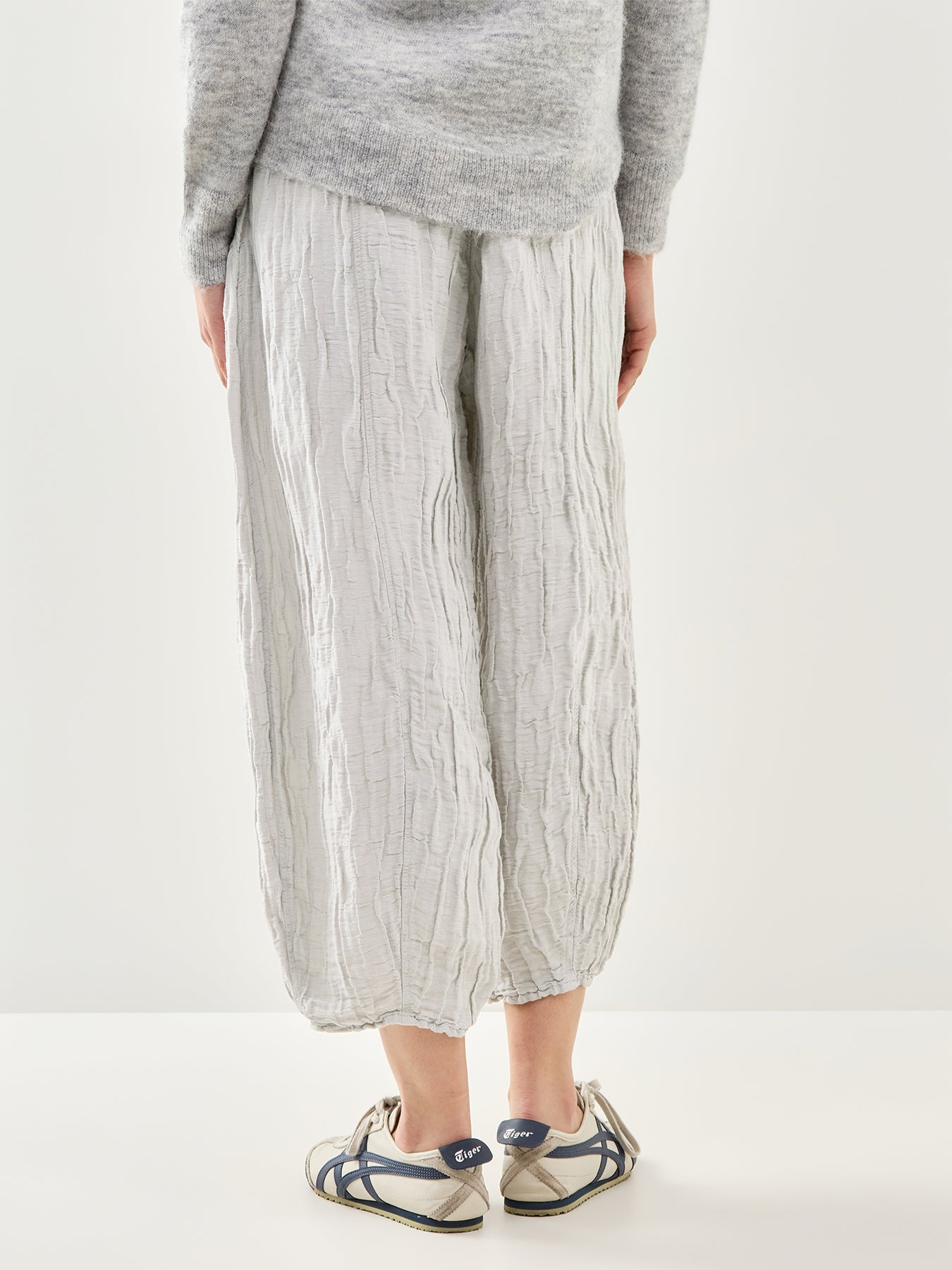 Trousers Cream Gray