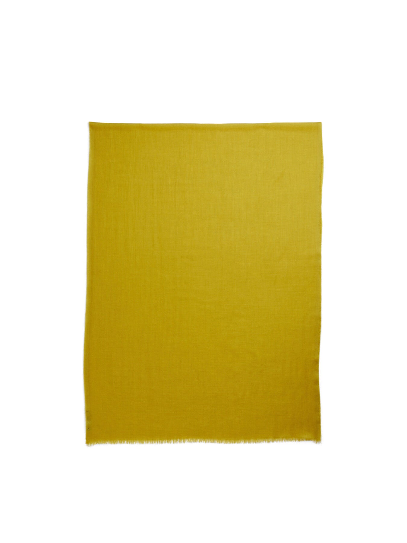 Wispy Lightweight Cashmere Scarf Yellow