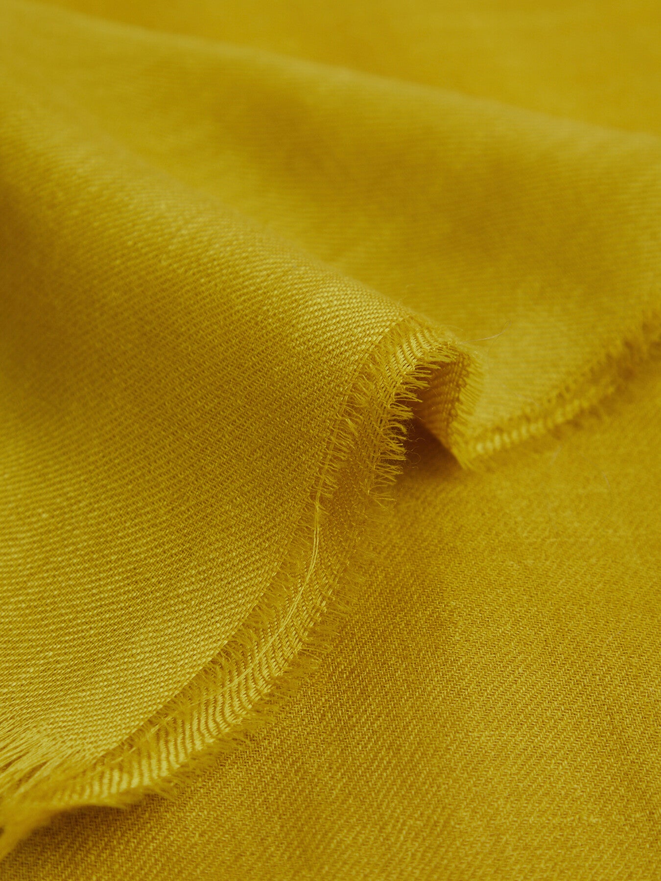Wispy Lightweight Cashmere Scarf Yellow