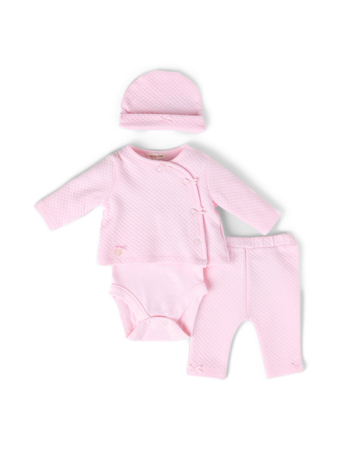 Quilted 3pc Set and Hat set