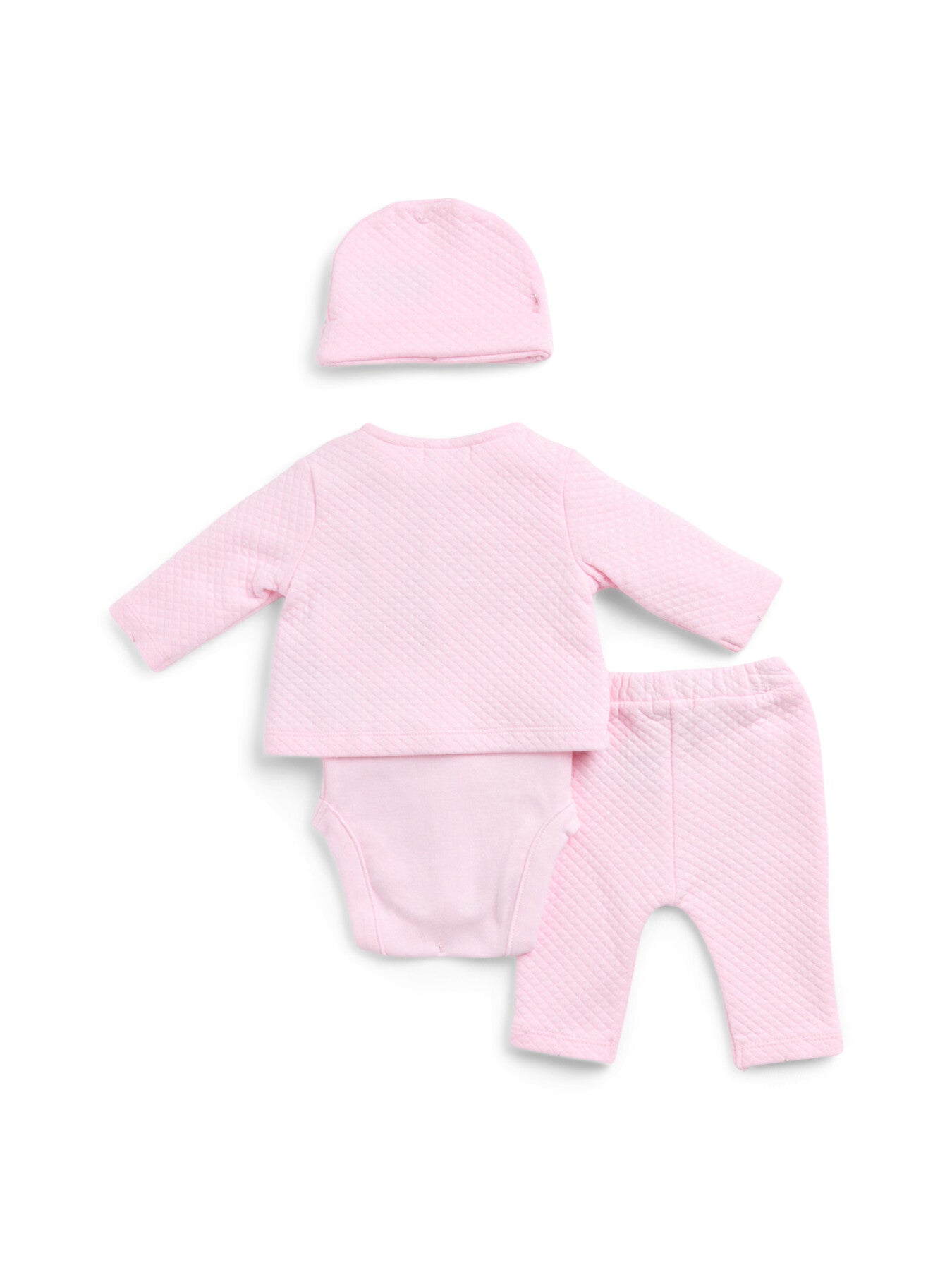 Quilted 3pc Set and Hat set