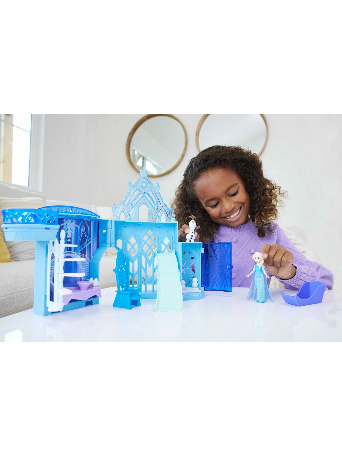 Elsa Stackable Castle Doll House Playset