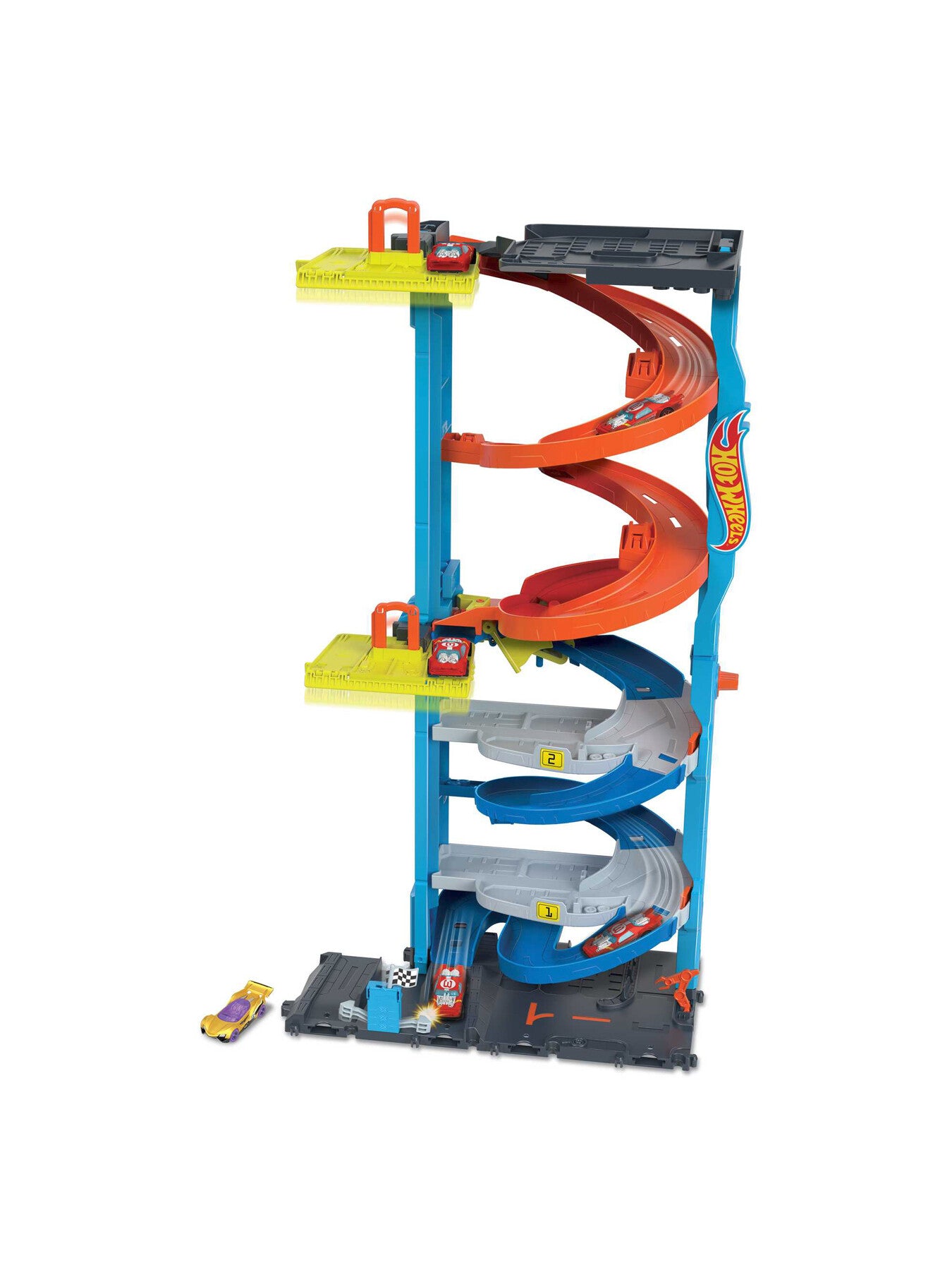 City Transforming Race Tower playset