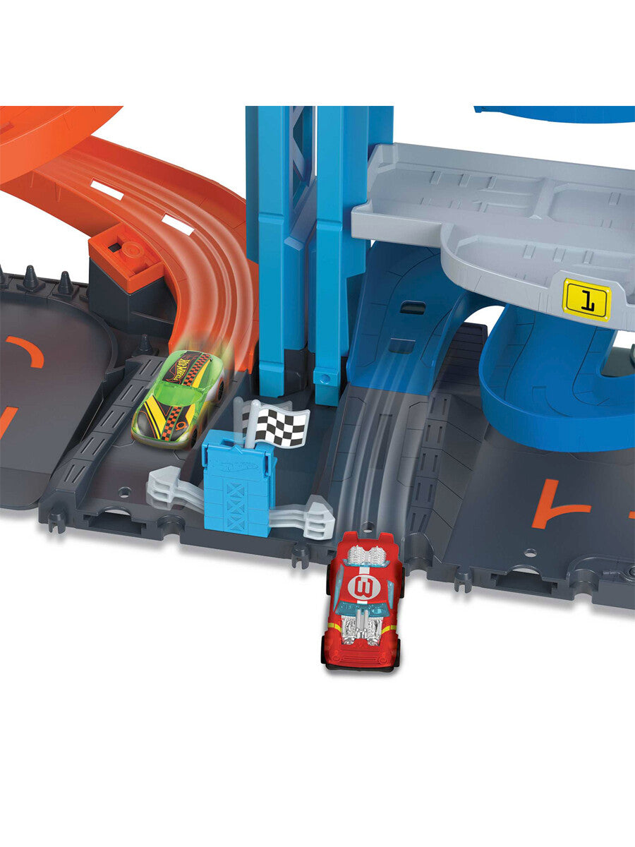 City Transforming Race Tower playset