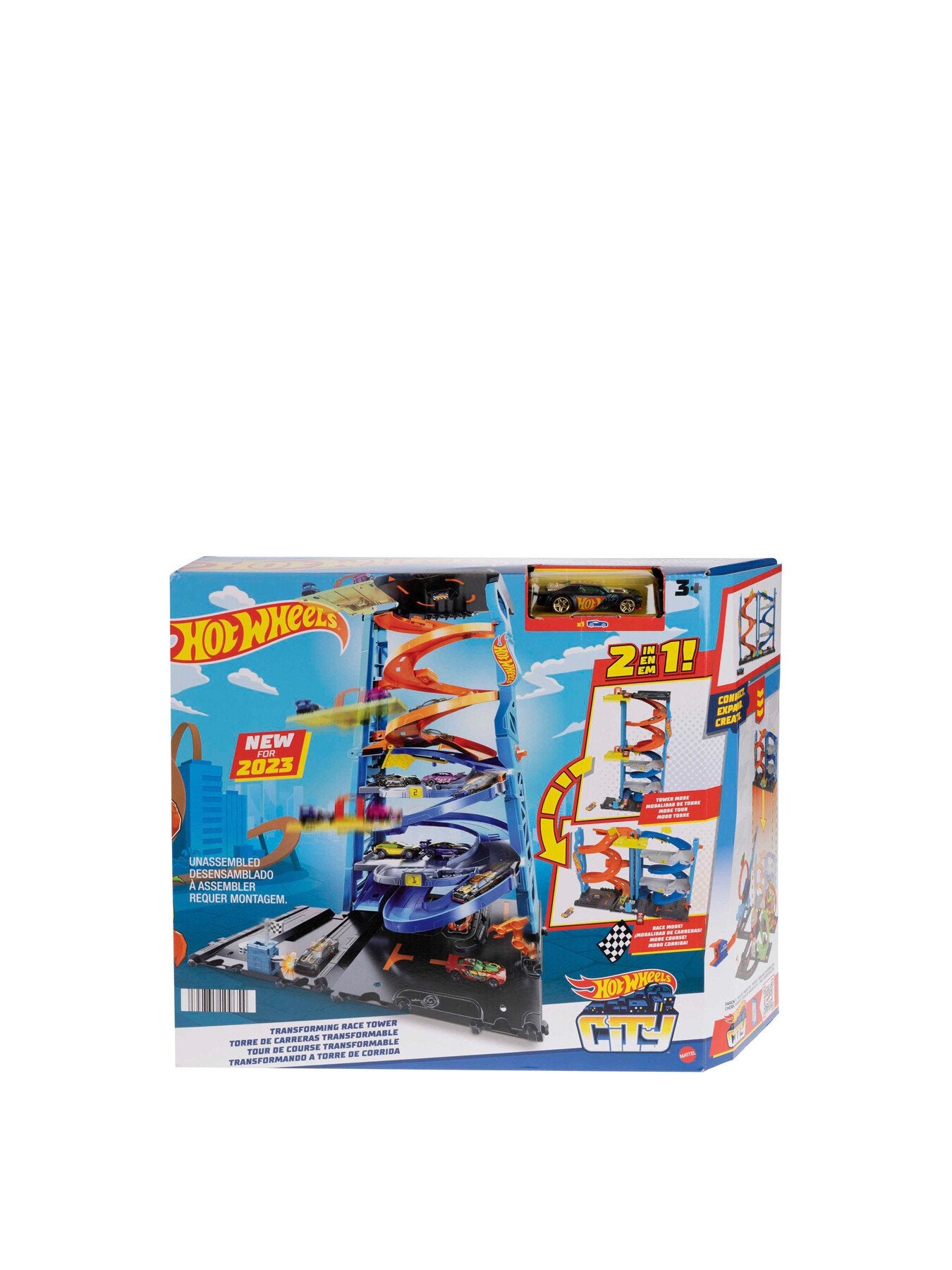 City Transforming Race Tower playset