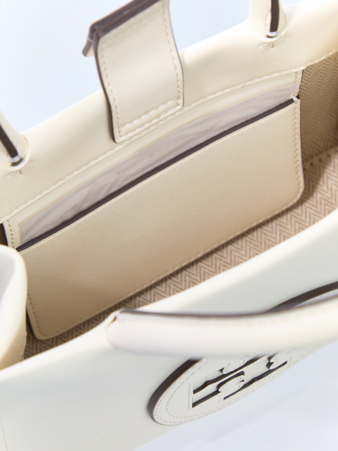 Mini Ella Eco Tote Bag White