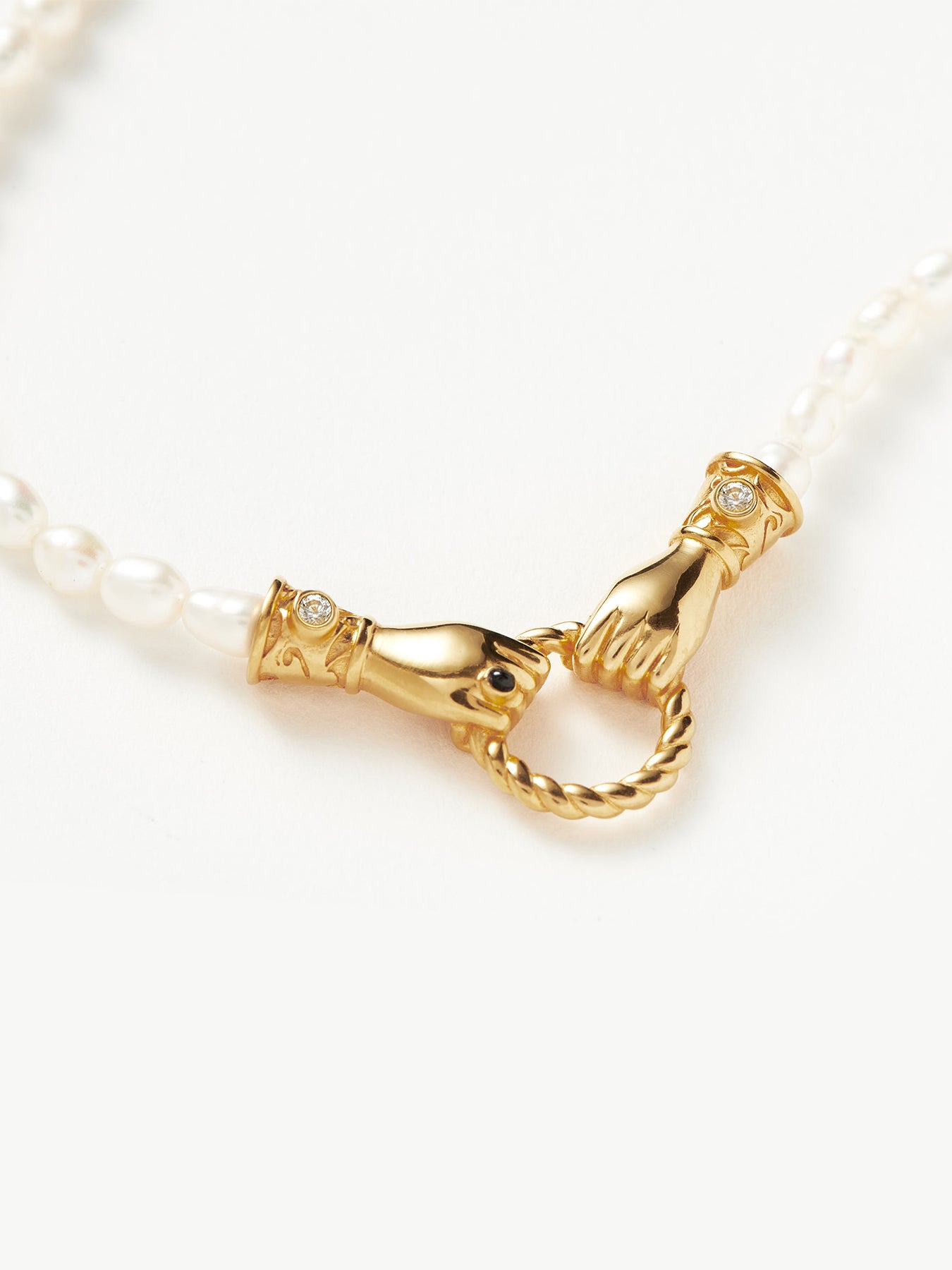 Harris Reed in Good Hands Pearl Necklace