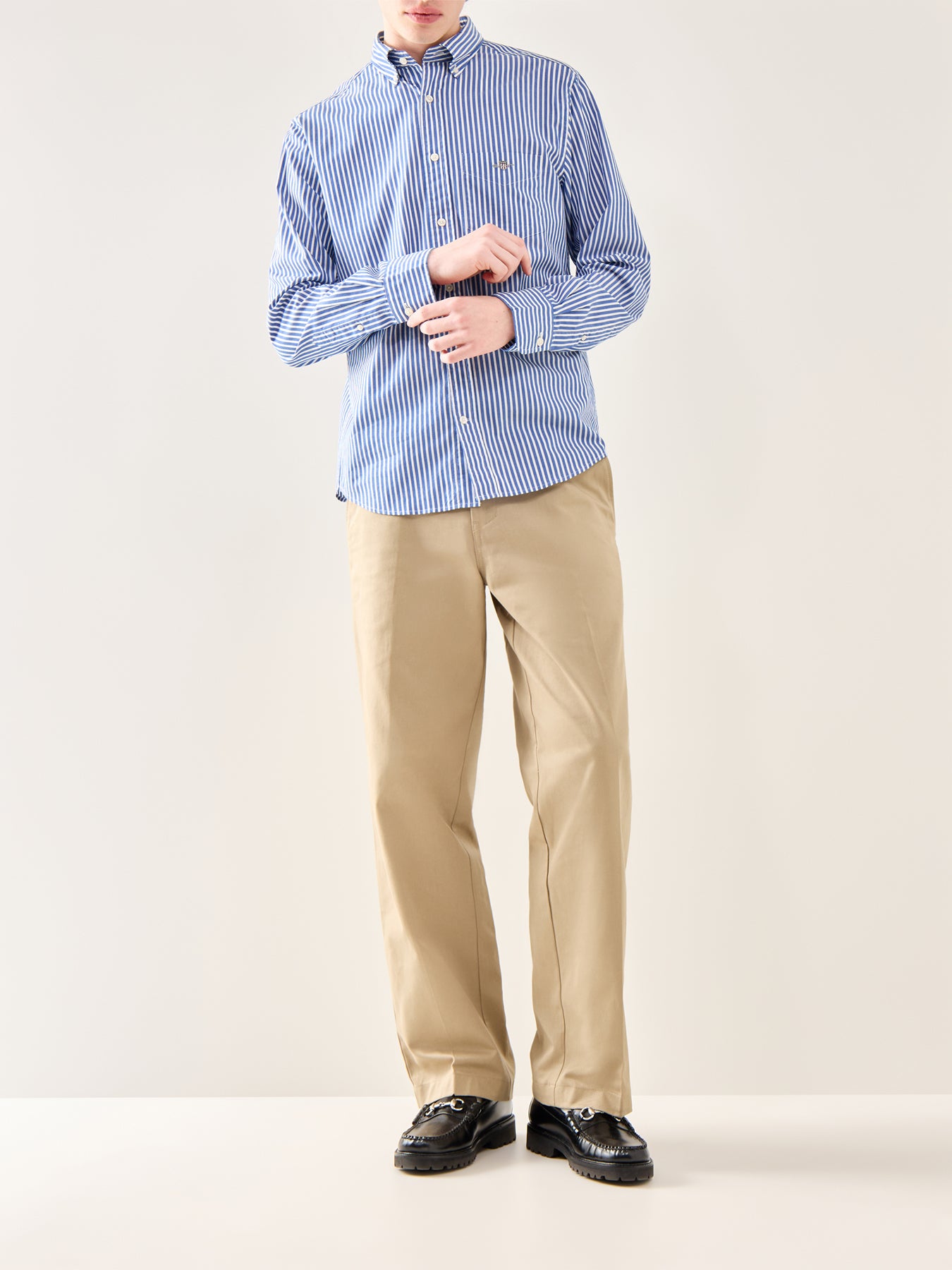 Classic Poplin Stripe Shirt