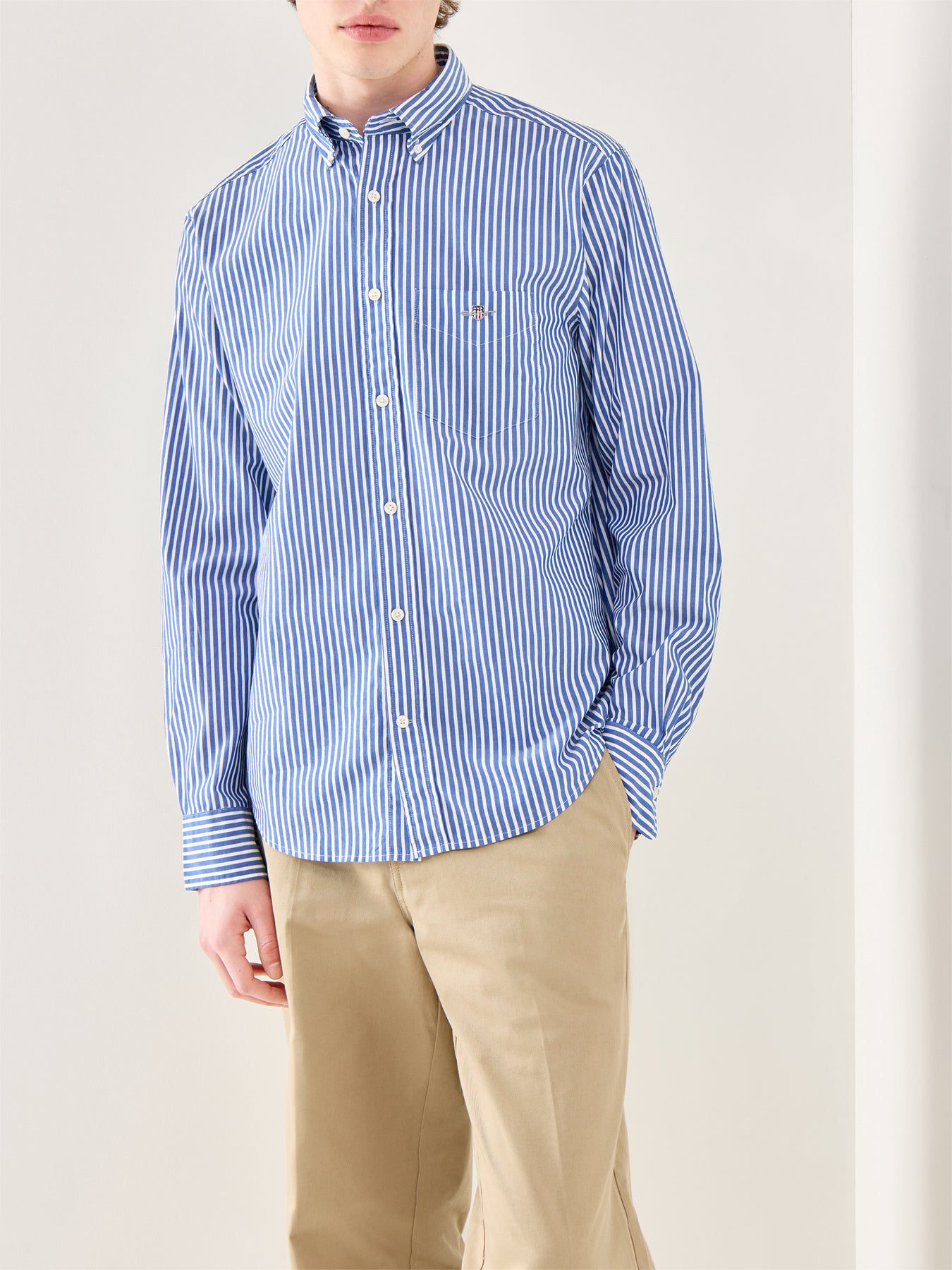 Classic Poplin Stripe Shirt