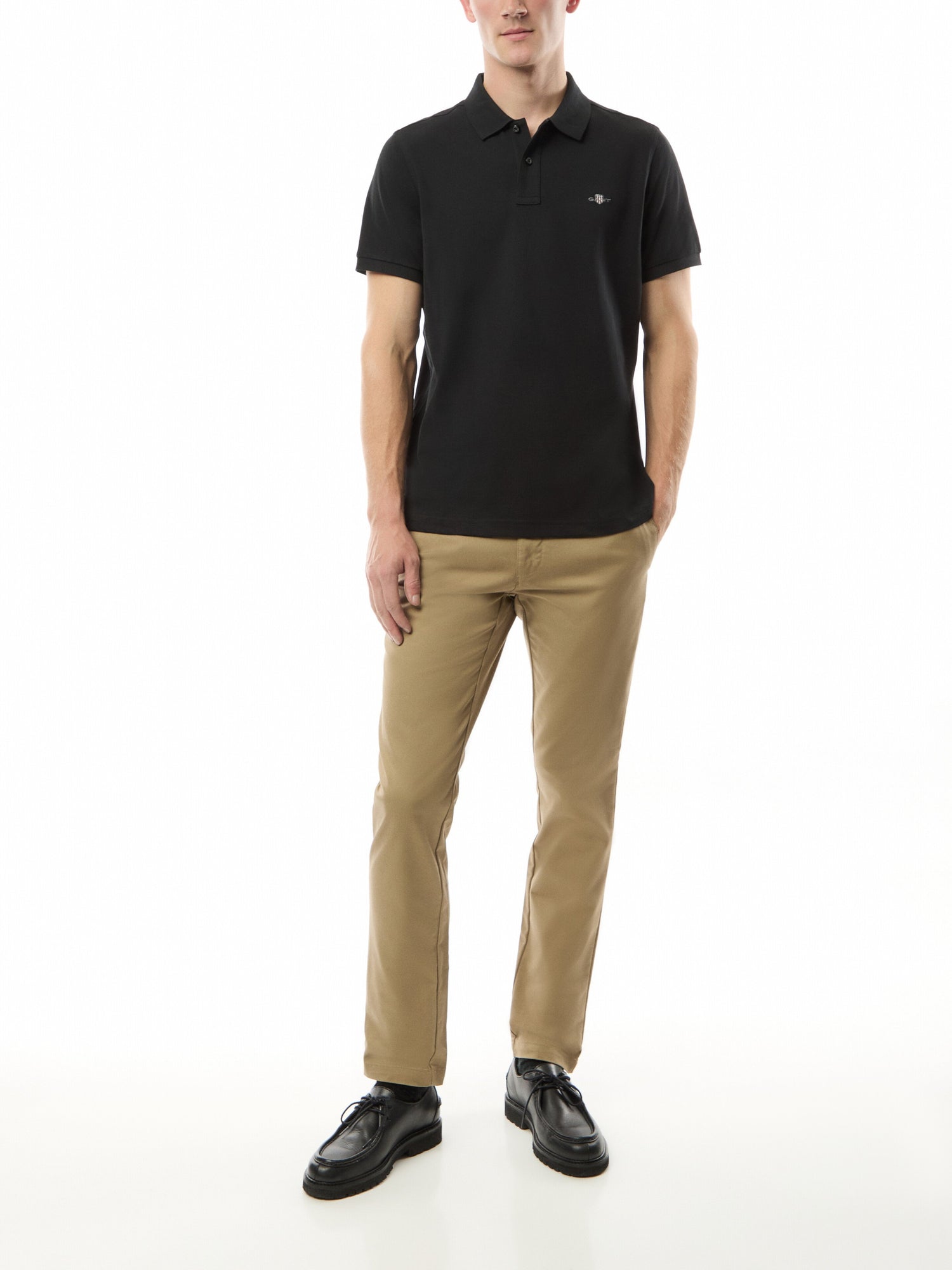 Shield Pique Polo T-Shirt