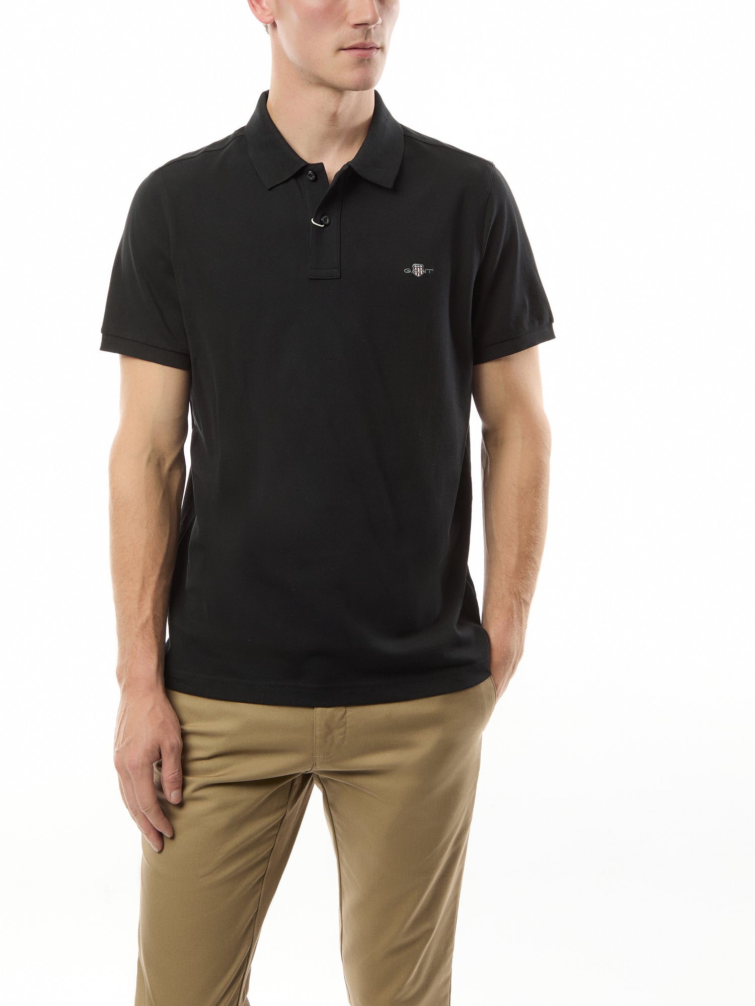 Shield Pique Polo T-Shirt