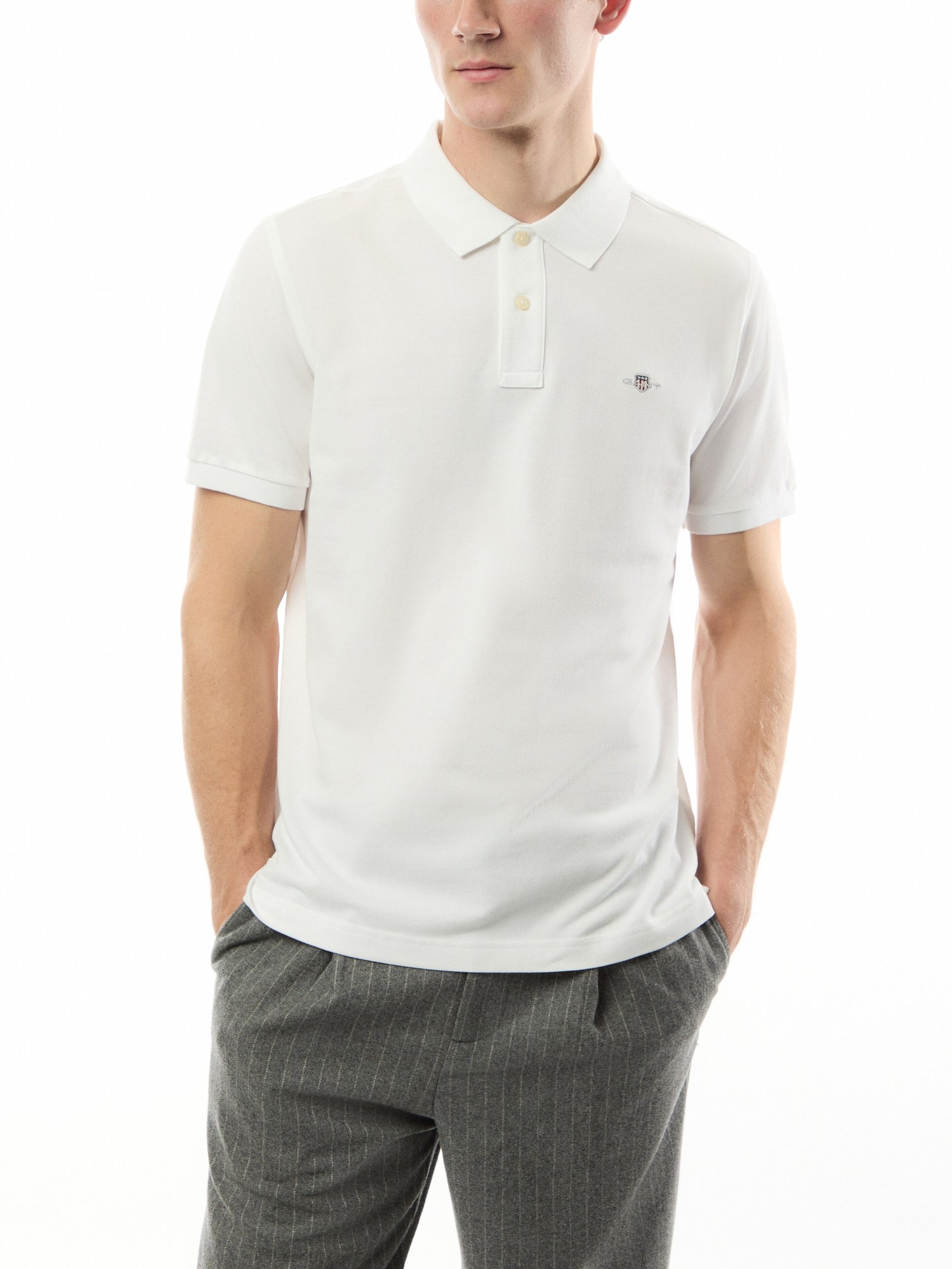 Shield Pique Polo T-Shirt